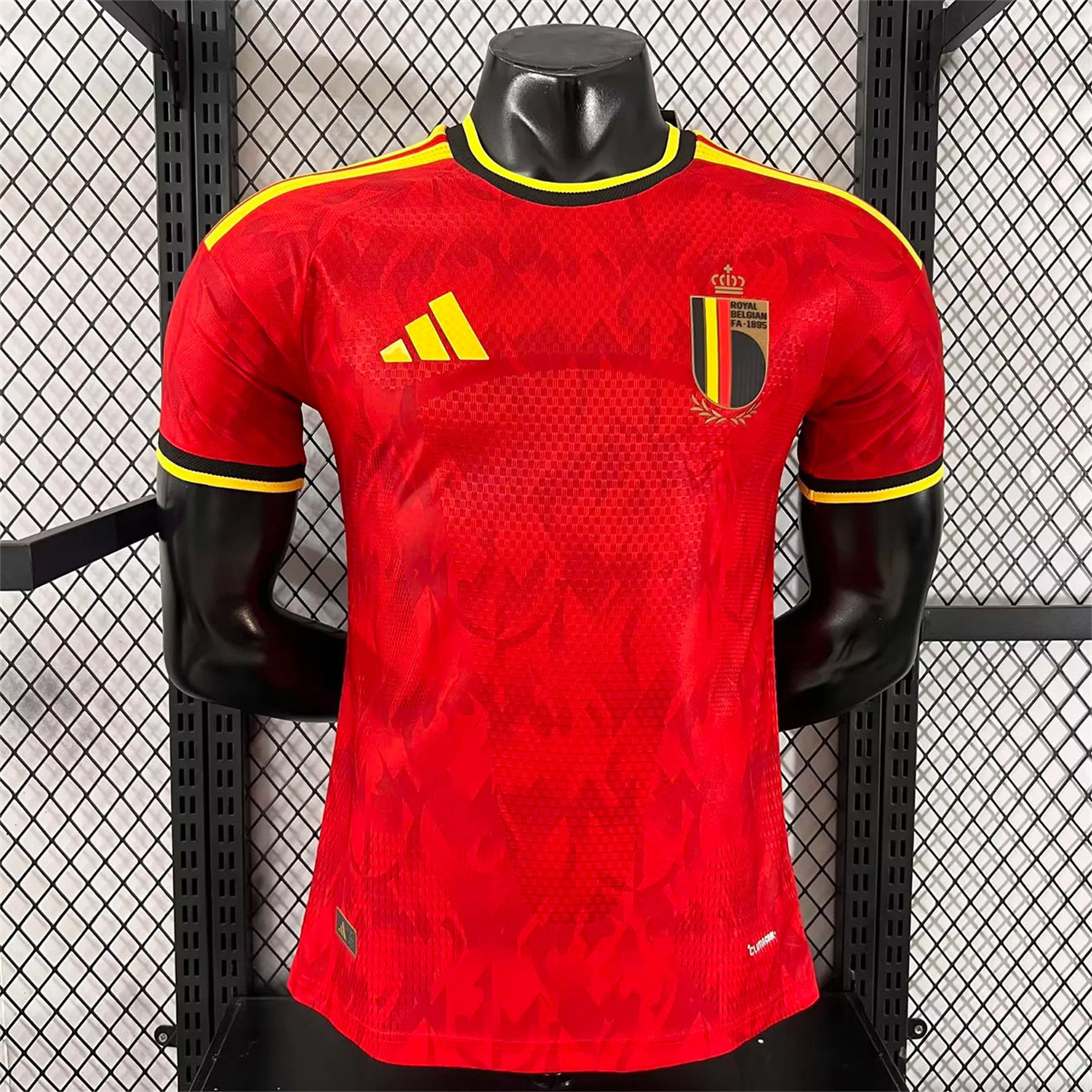 AlphaJersey-Belgium 2026 Home Jersey - Player Version