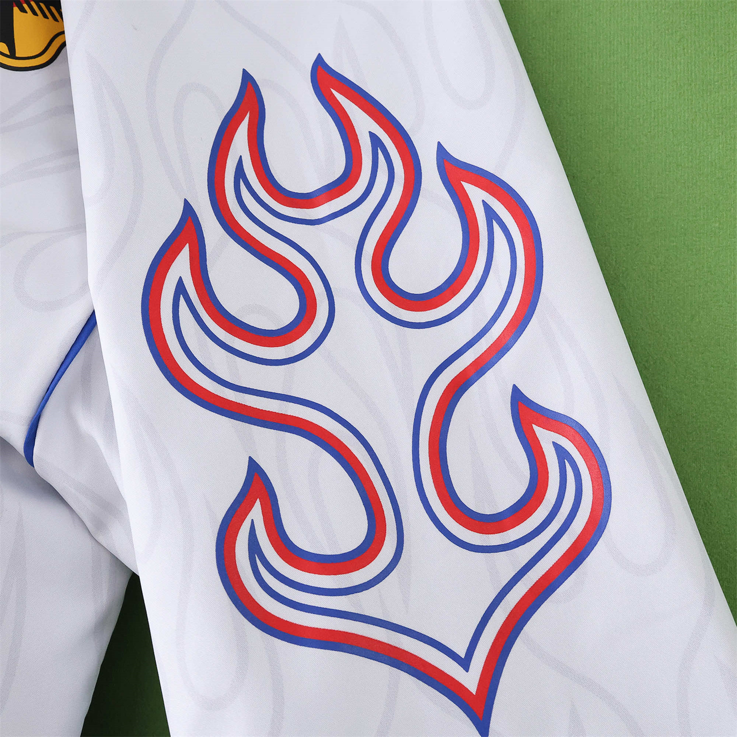 AlphaJersey-Retro Japan 1998 Throwback Double Sided Reversible Windbreaker - White & Blue