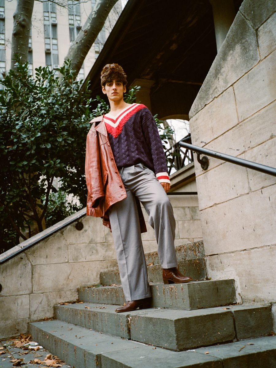 V-Neck Cricket Sweater | Modern Menswear by yycbvcnbmmnbm