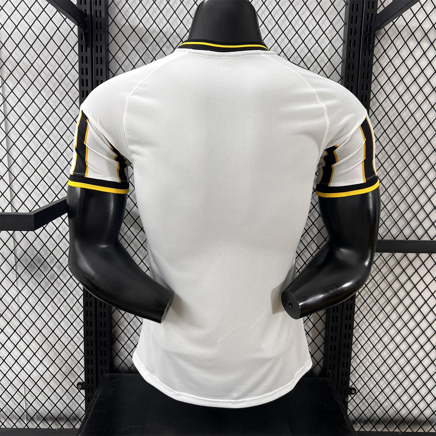 AlphaJersey-Boca Juniors 25-26 Black And White Stripes Jersey - Player Version