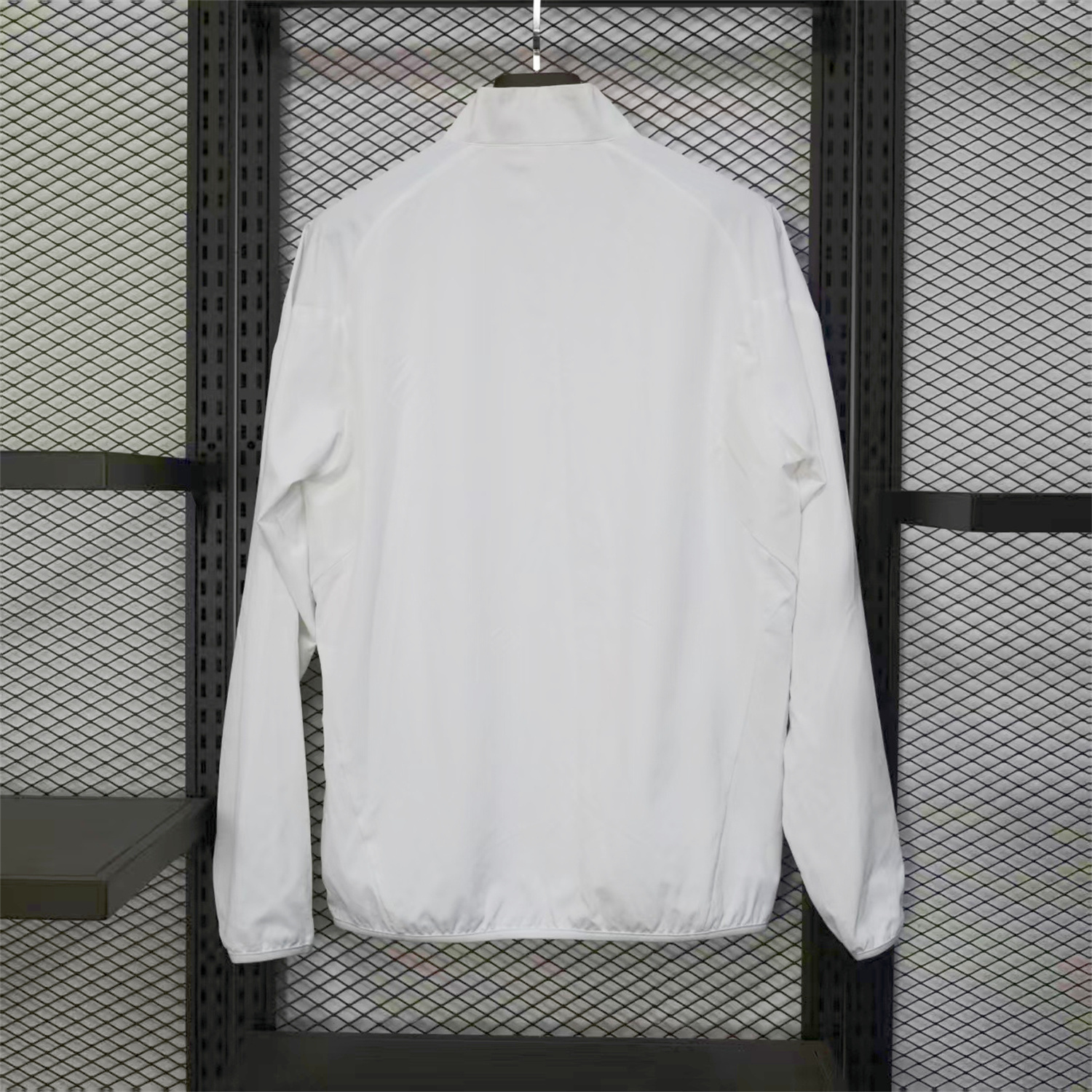 AlphaJersey-Real Madrid 25-26 White Windbreaker Jacket
