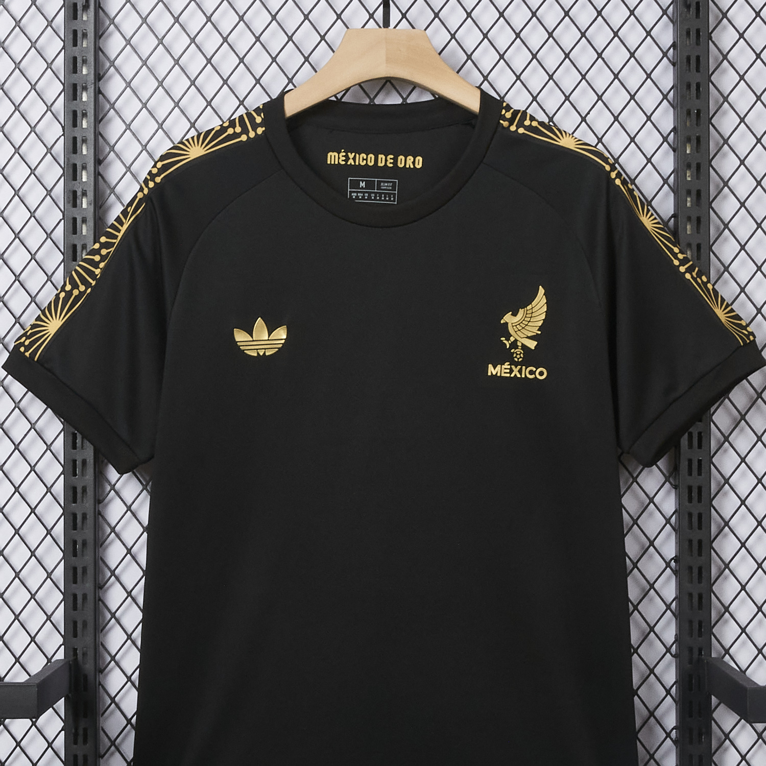 AlphaJersey-Mexico 2025 Gold Cup Black Training Special Jersey - Fans Version