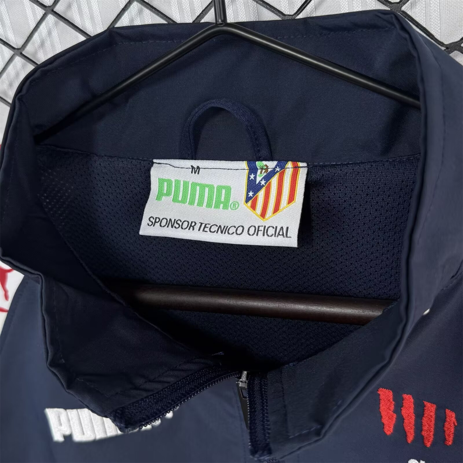 AlphaJersey-Atletico Madrid 25-26 Windbreaker Jacket - Black