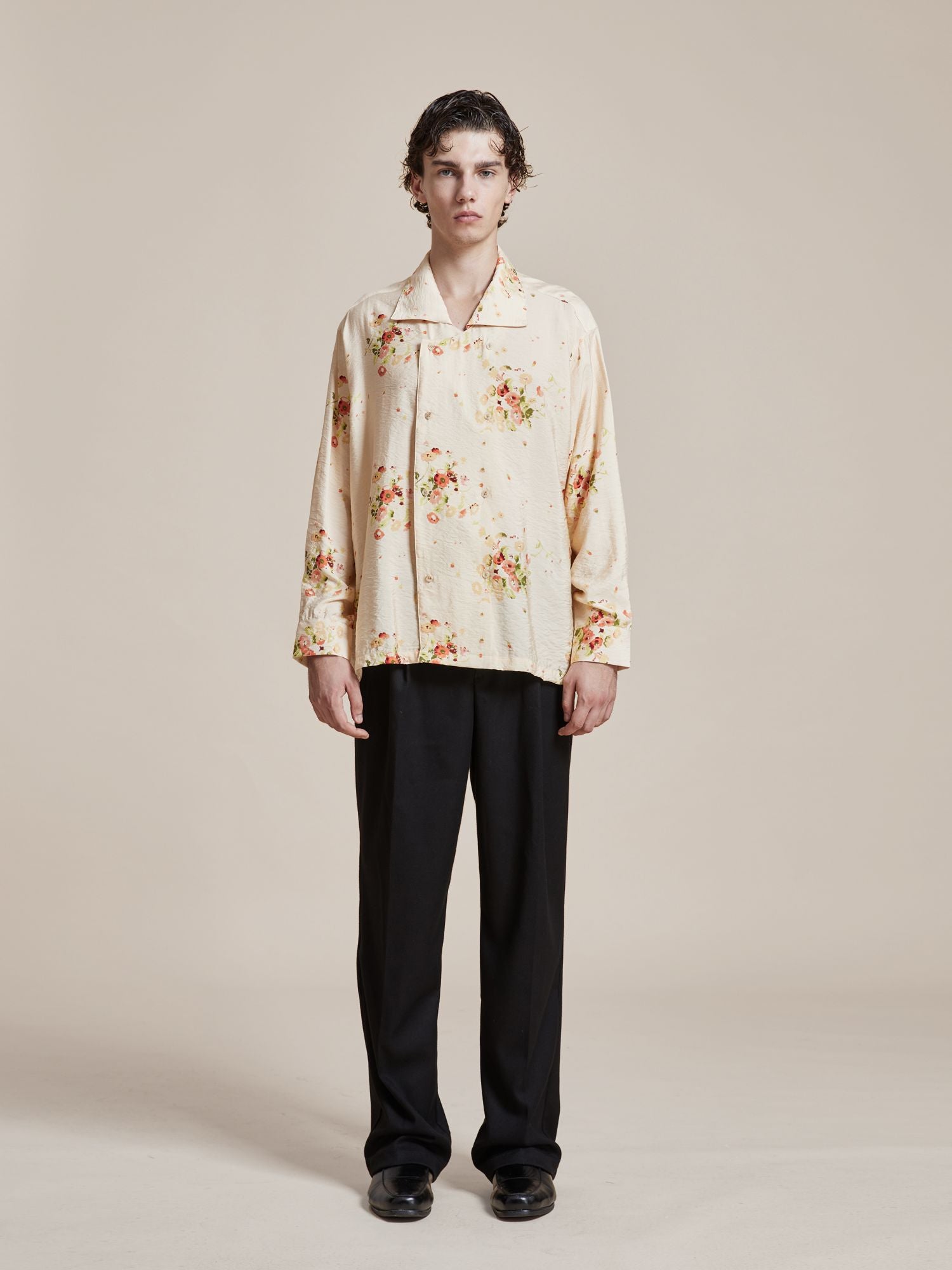 Kanhati Garden Long Sleeve Camp Shirt | Modern Menswear by yycbvcnbmmnbm