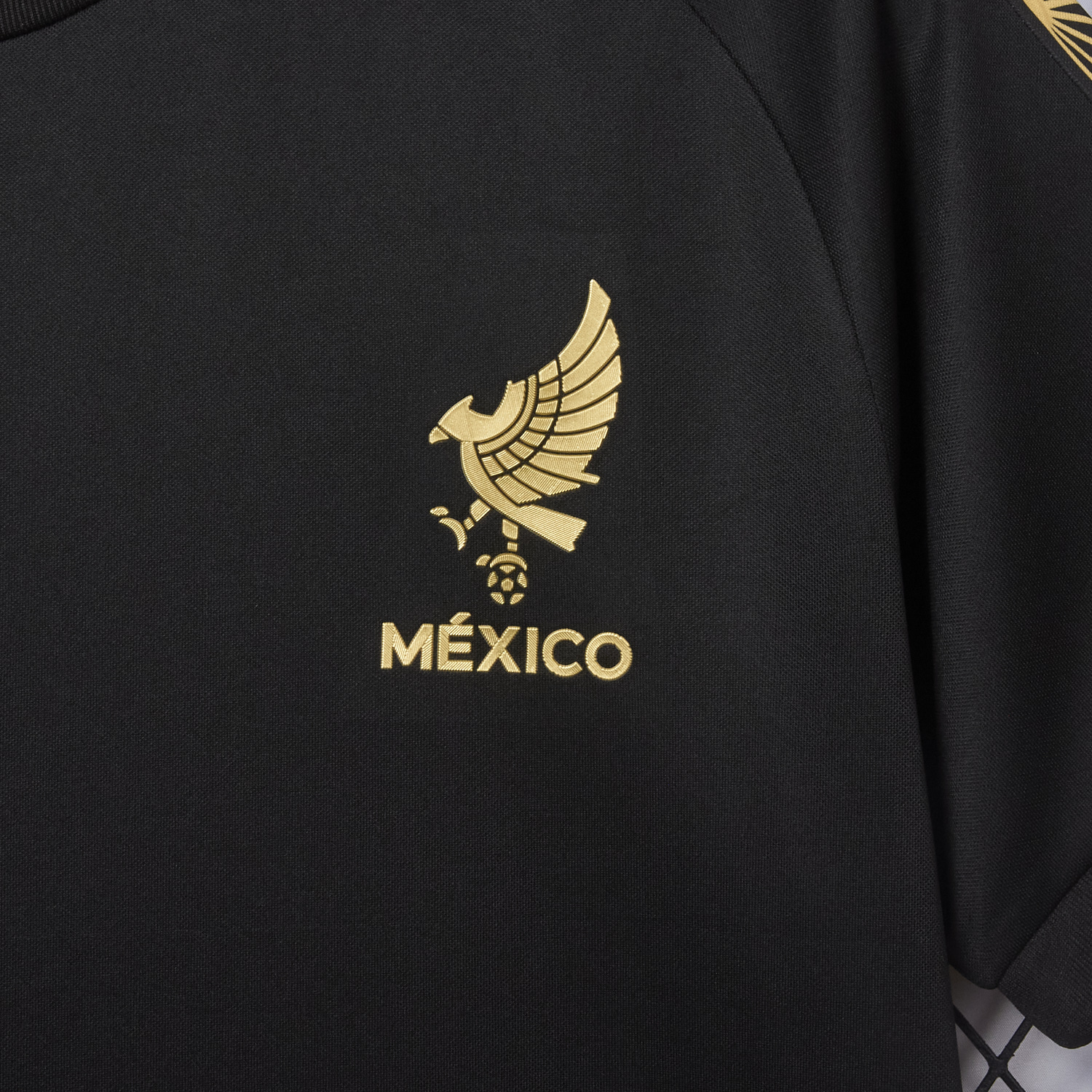 AlphaJersey-Mexico 2025 Gold Cup Black Training Special Jersey - Fans Version