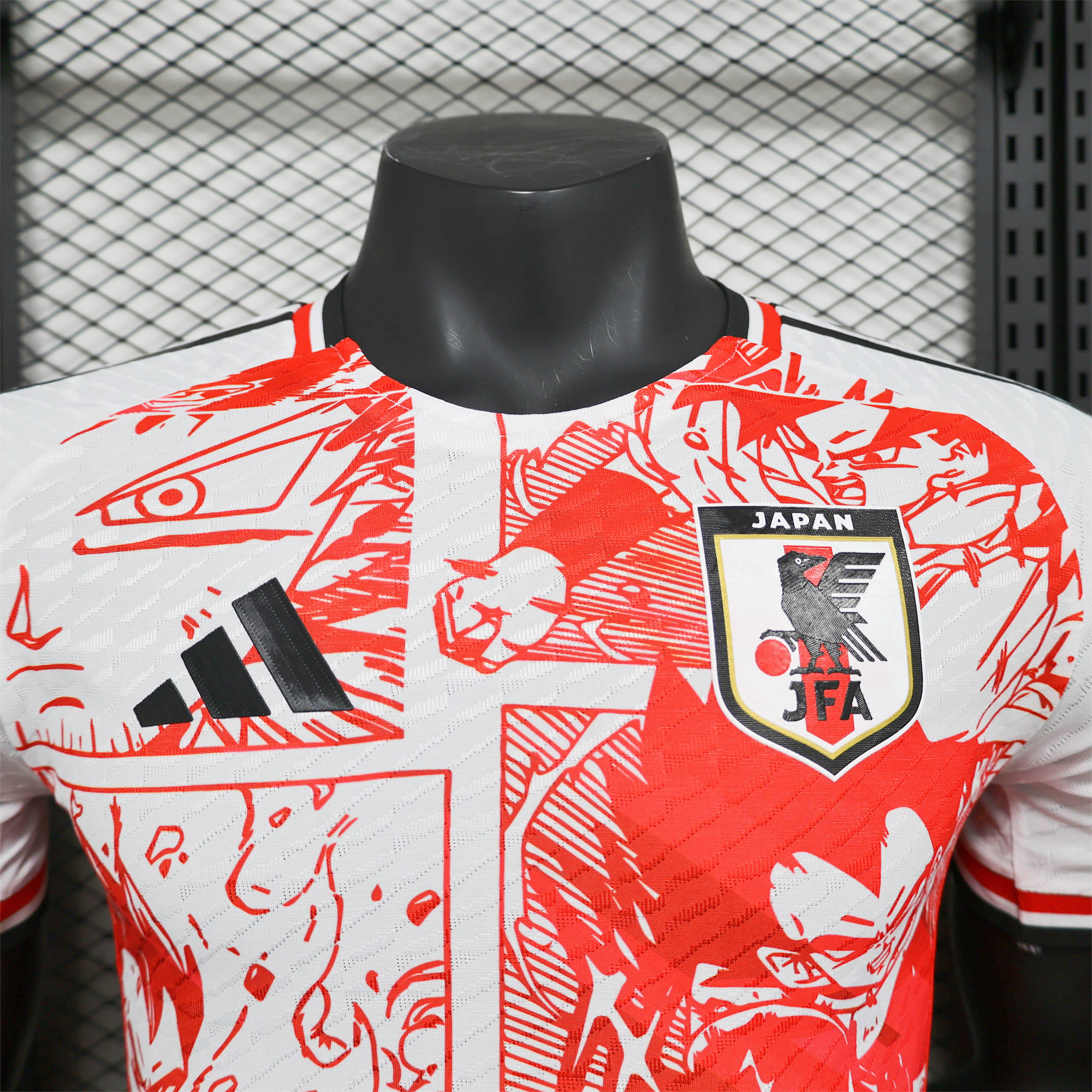 AlphaJersey-Japan 2024 Bejita Red Special Edition Jersey - Player Version