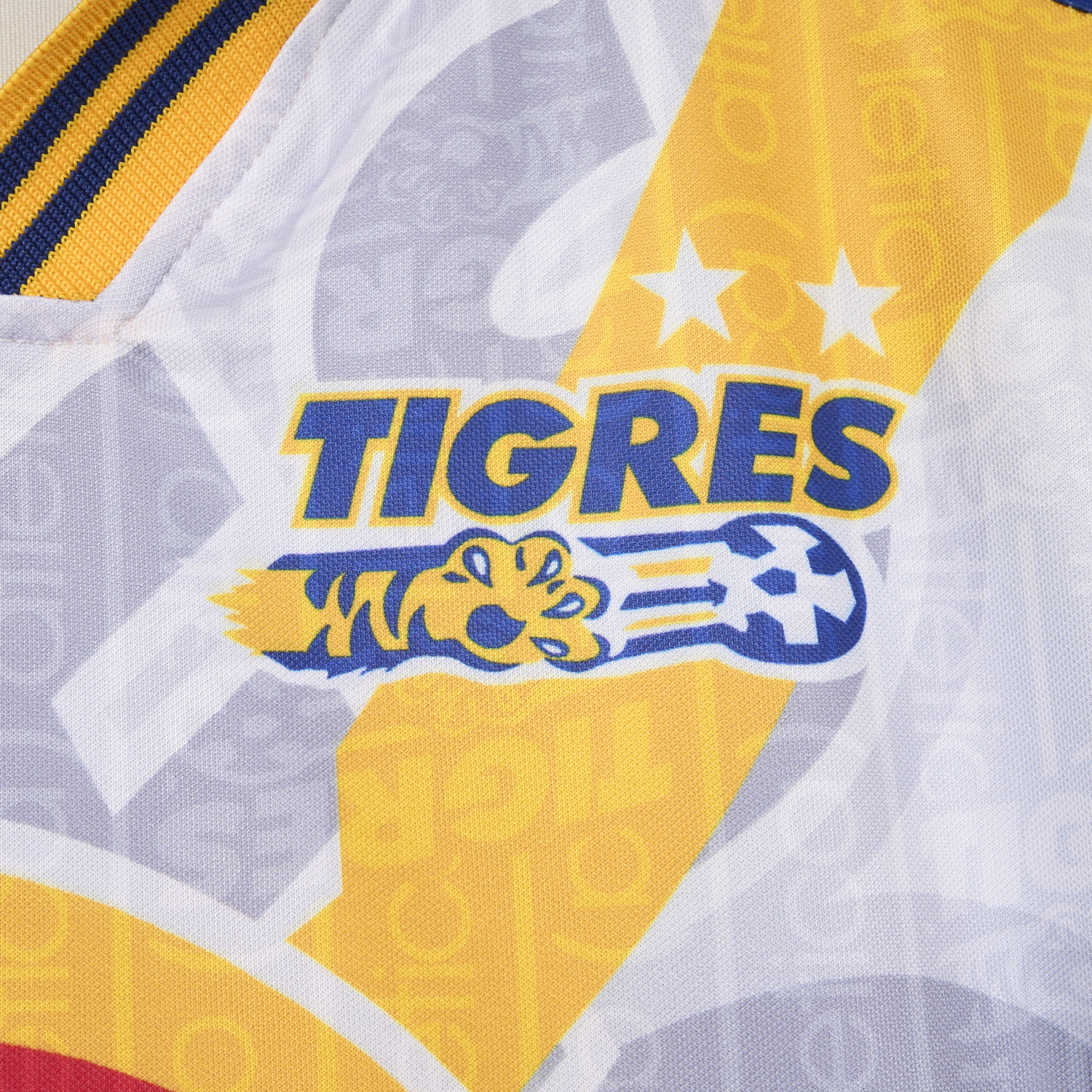 AlphaJersey-Retro Tigres UANL 1997-98 Away White Jersey