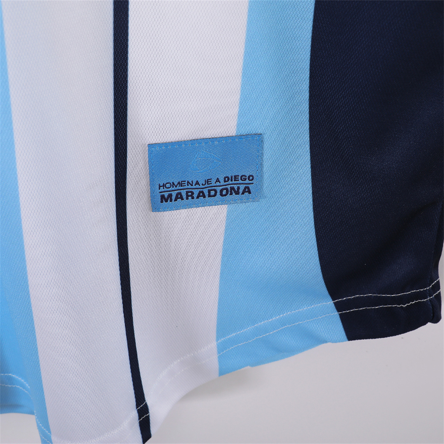 AlphaJersey-Retro Argentina 2001 Home Maradona Commemorative Jersey
