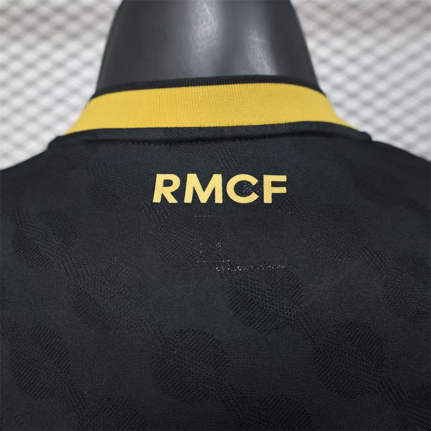 AlphaJersey-Real Madrid 25-26 Polka Dots Black And Gold Jersey - Player Version