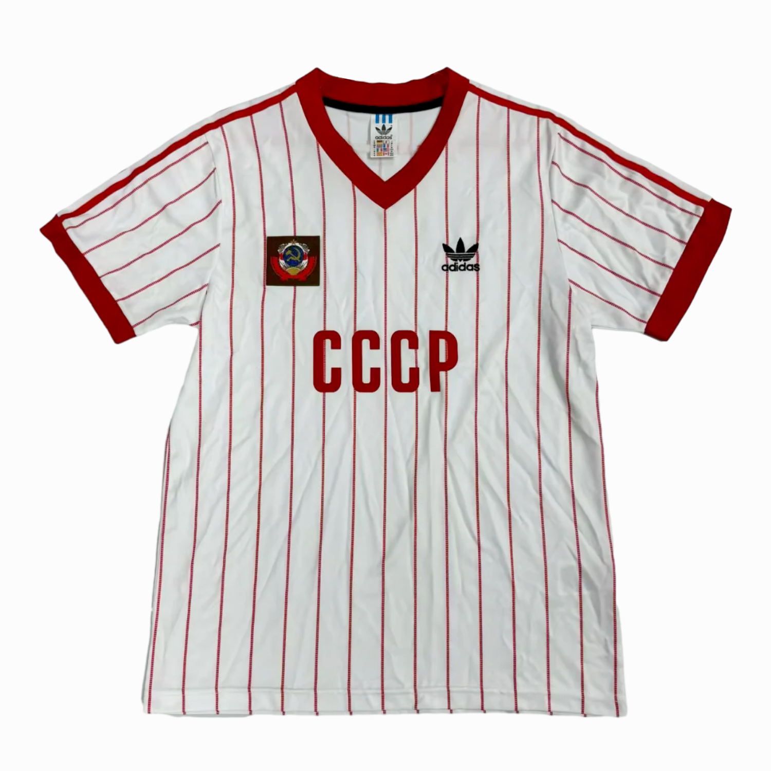 AlphaJersey-Retro Soviet Union 1982-83 Away White Jersey