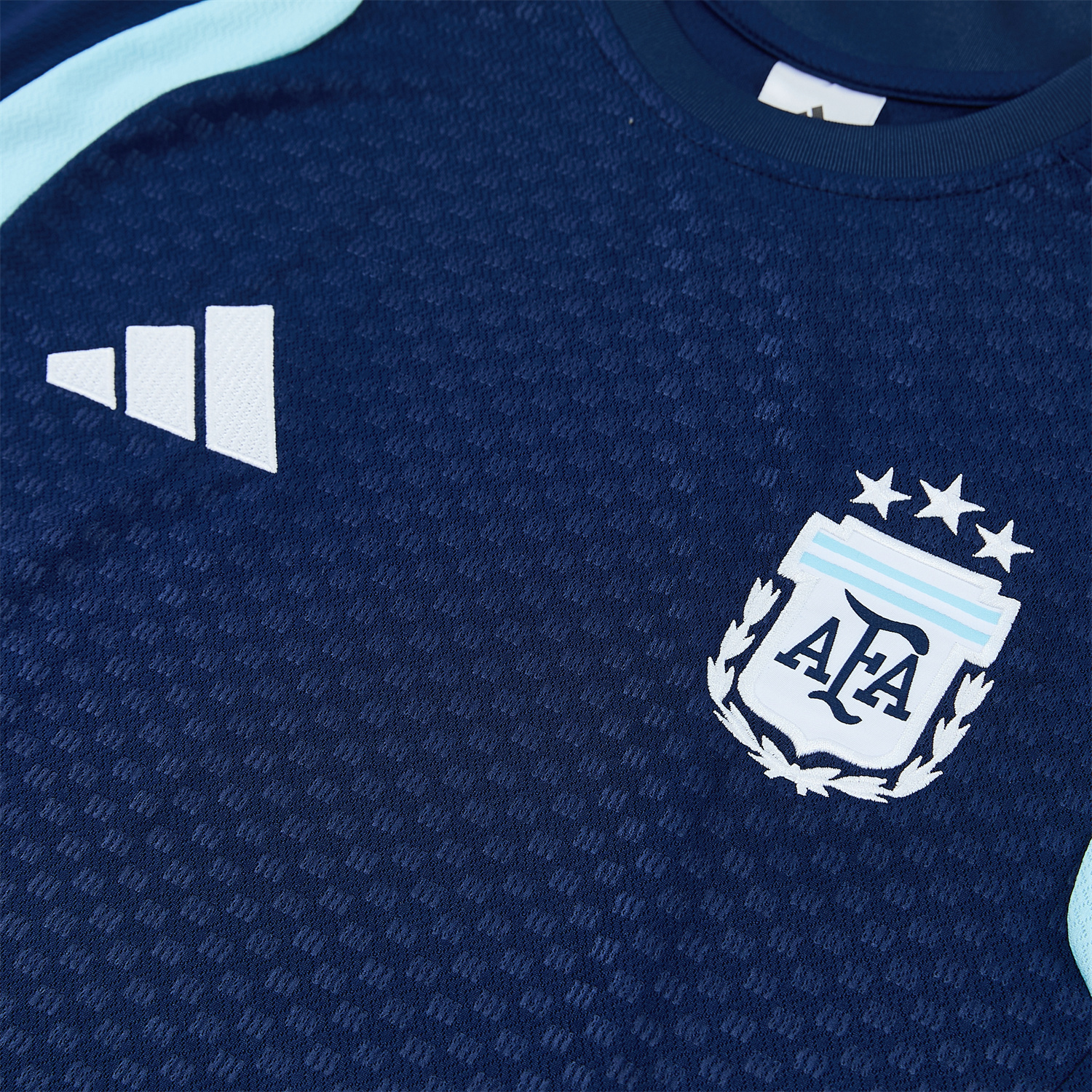 AlphaJersey-Argentina 2026 Short-Sleeve Training Set - Dark Blue Top and Shorts