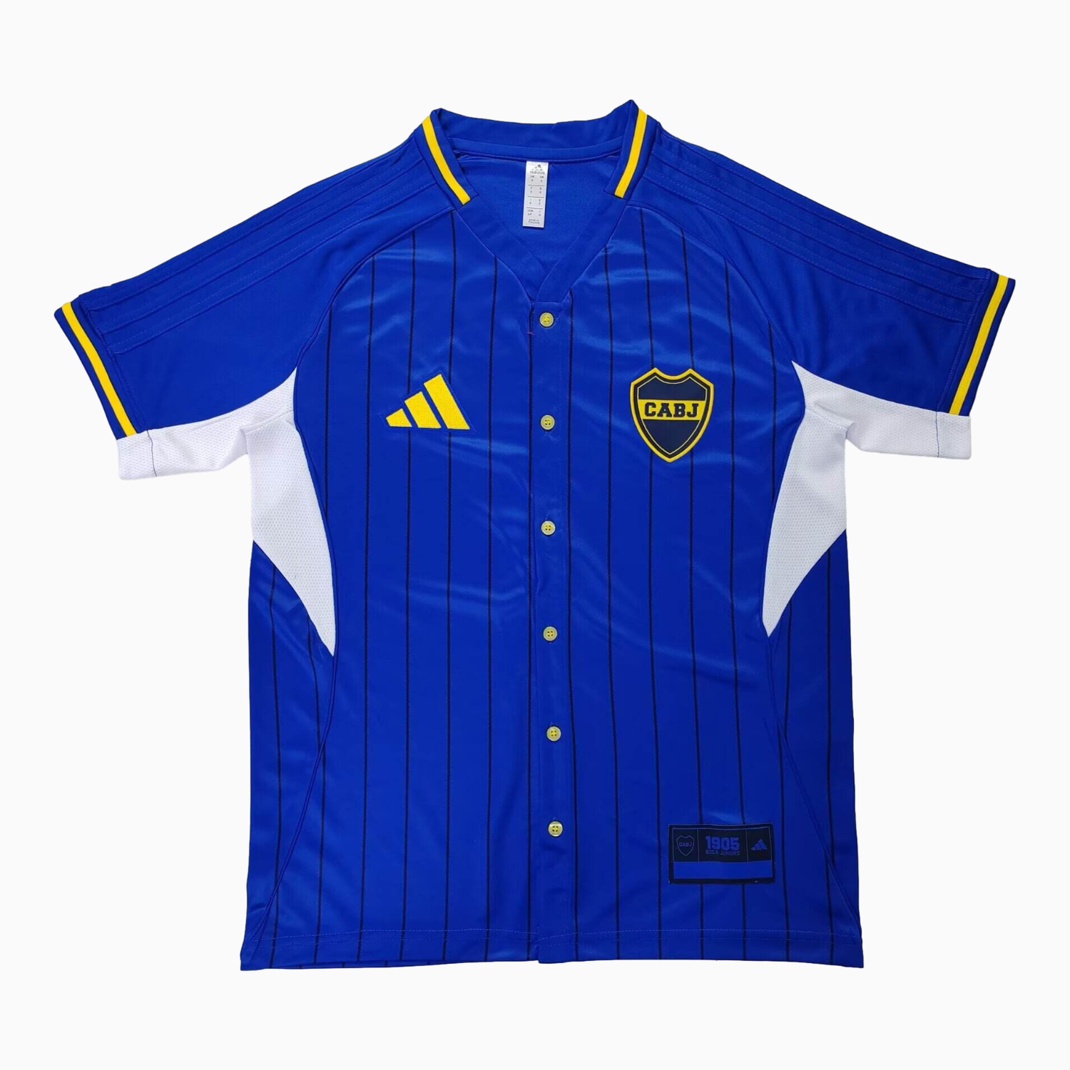 AlphaJersey-Boca Juniors 25-26 Blue Baseball Jersey