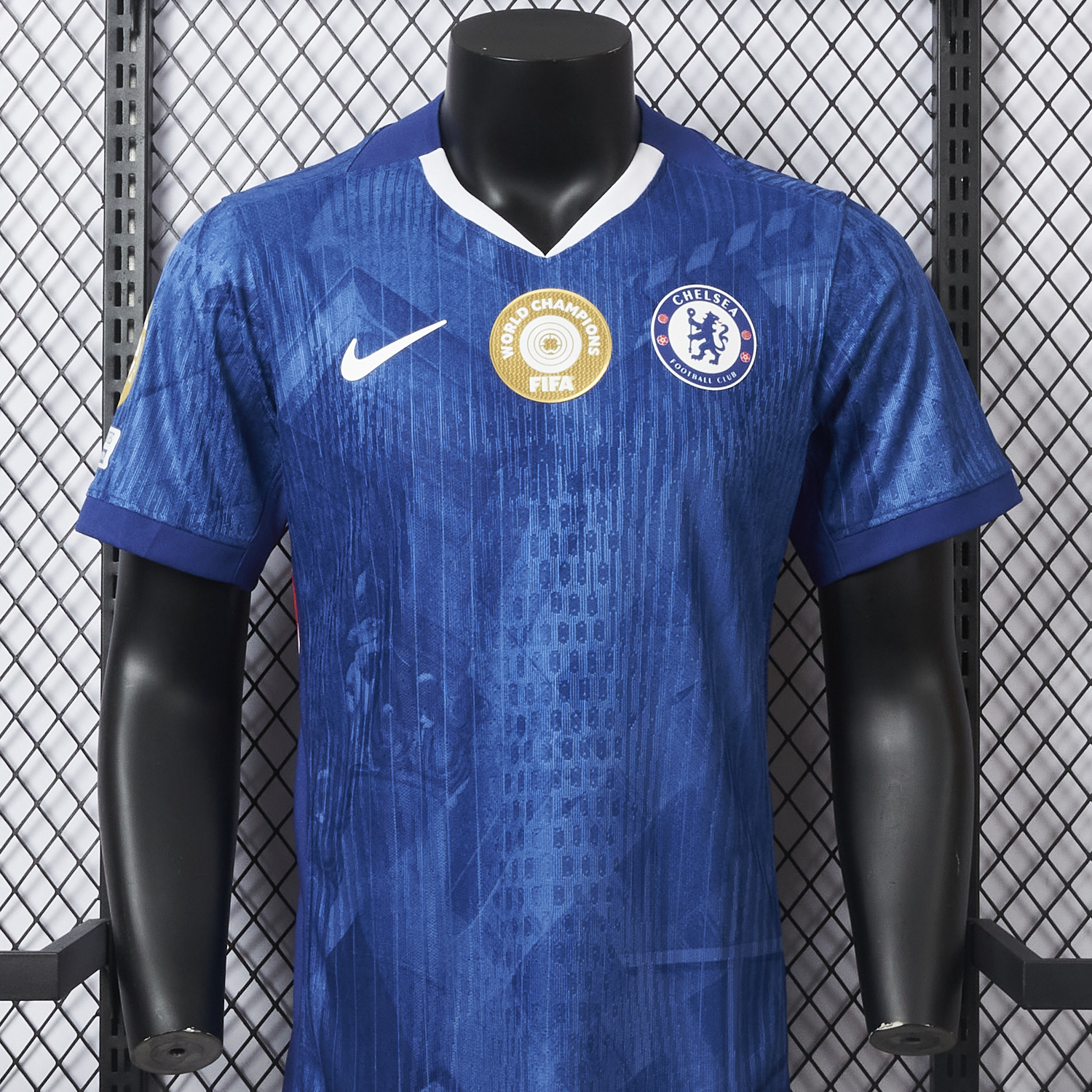 AlphaJersey-C.H.E.L.S.E.A 25-26 Home Unsponsored Club World Cup Winner Jersey - Player Version