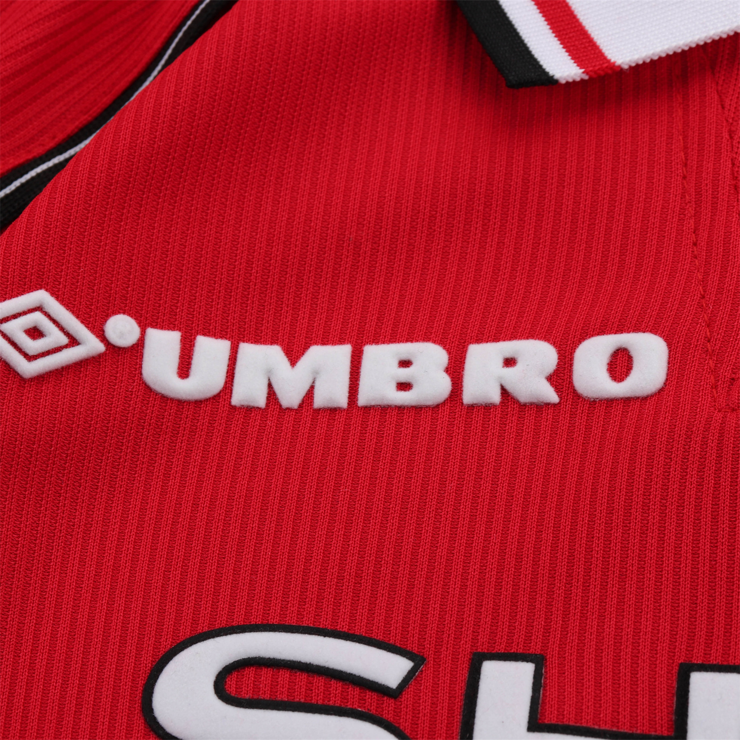 AlphaJersey-Retro Manchester United 1998-99 Home Long Sleeves Kids Kit