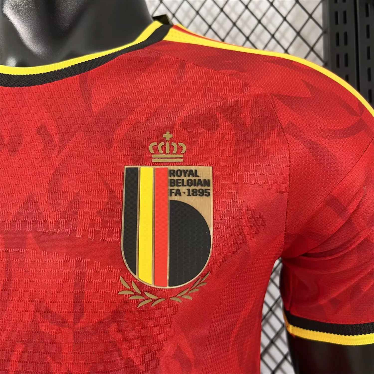 AlphaJersey-Belgium 2026 Home Jersey - Player Version