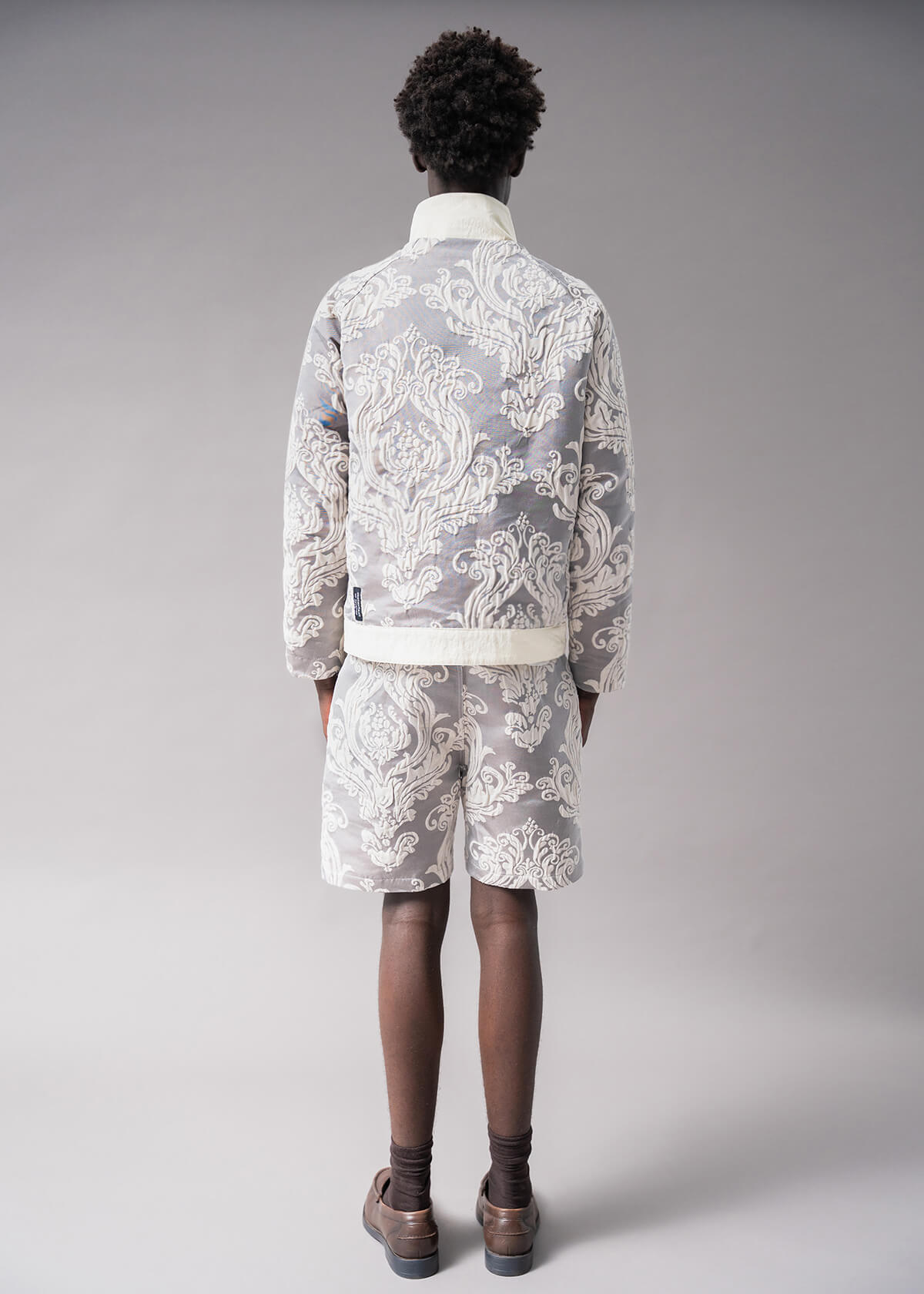 Reversible Hand Loom Jacquard Jkt | Modern Menswear by yycbvcnbmmnbm