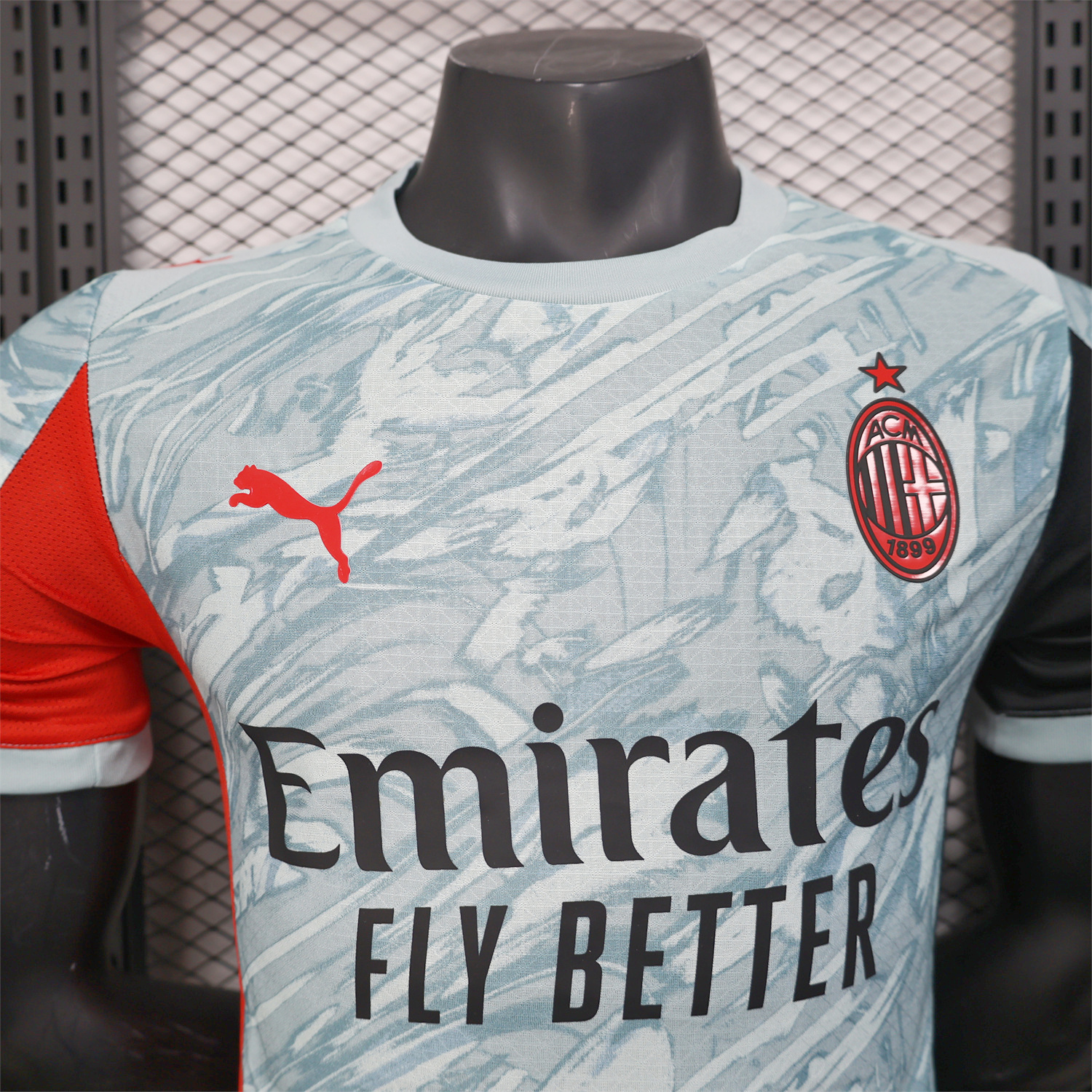 AlphaJersey-AC Milan 25-26 Goalkeeper Home Jersey - Player Version
