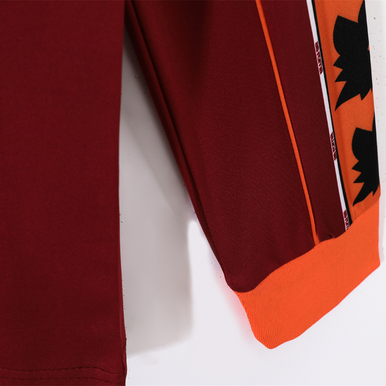 AlphaJersey-Retro Roma 1998-99 Home Long Sleeves Jersey