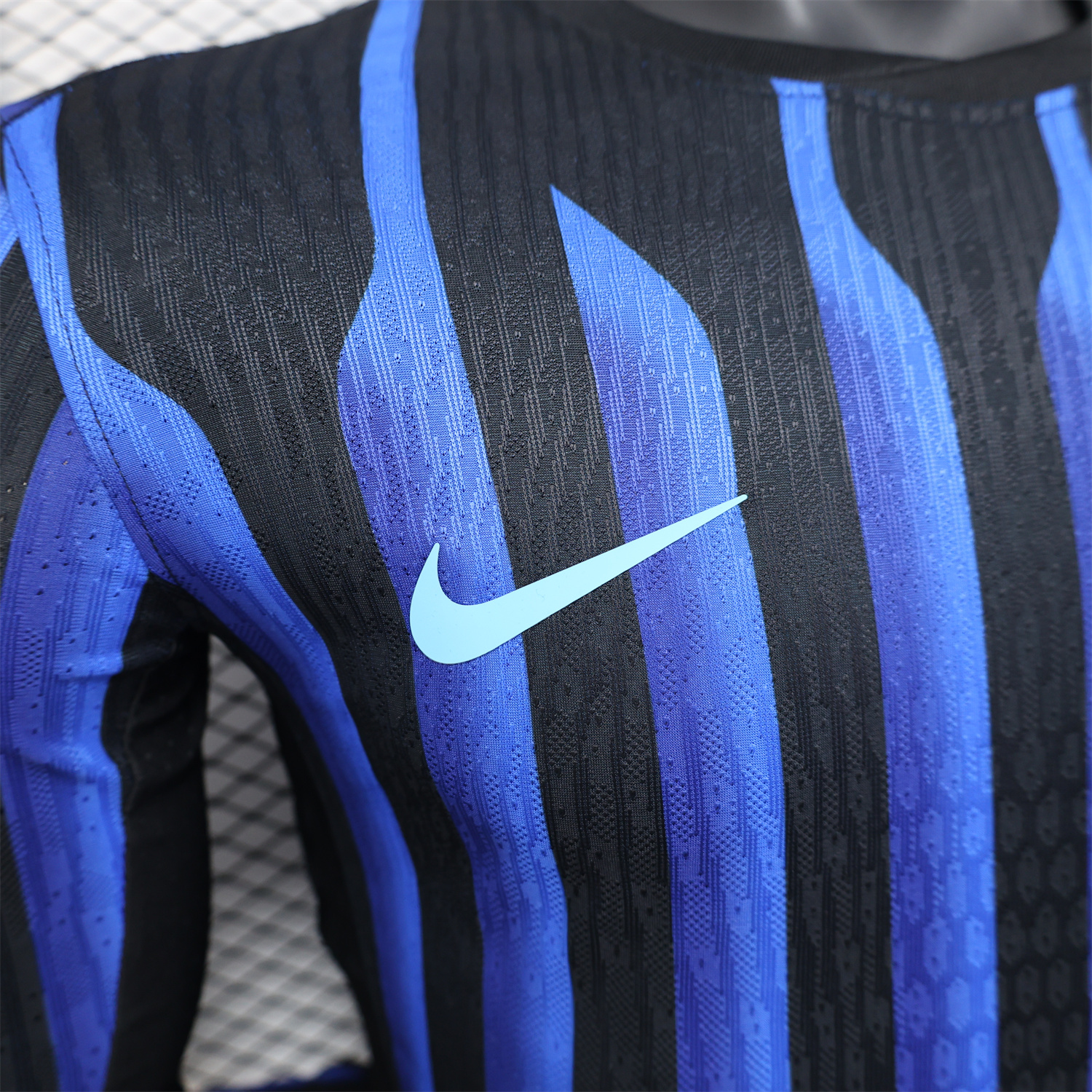 AlphaJersey-Inter Milan 25-26 Home Long Sleeve Jersey - Player Version