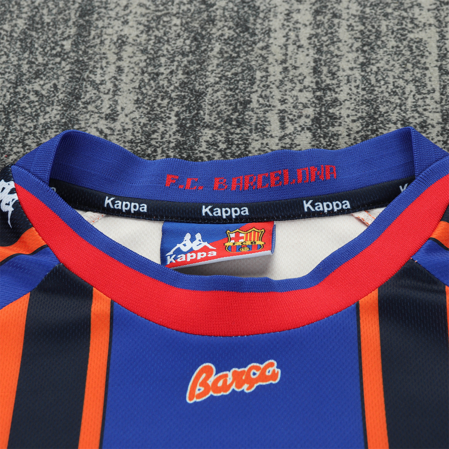 AlphaJersey-Retro Barcelona 1997-98 Away Kids Kit
