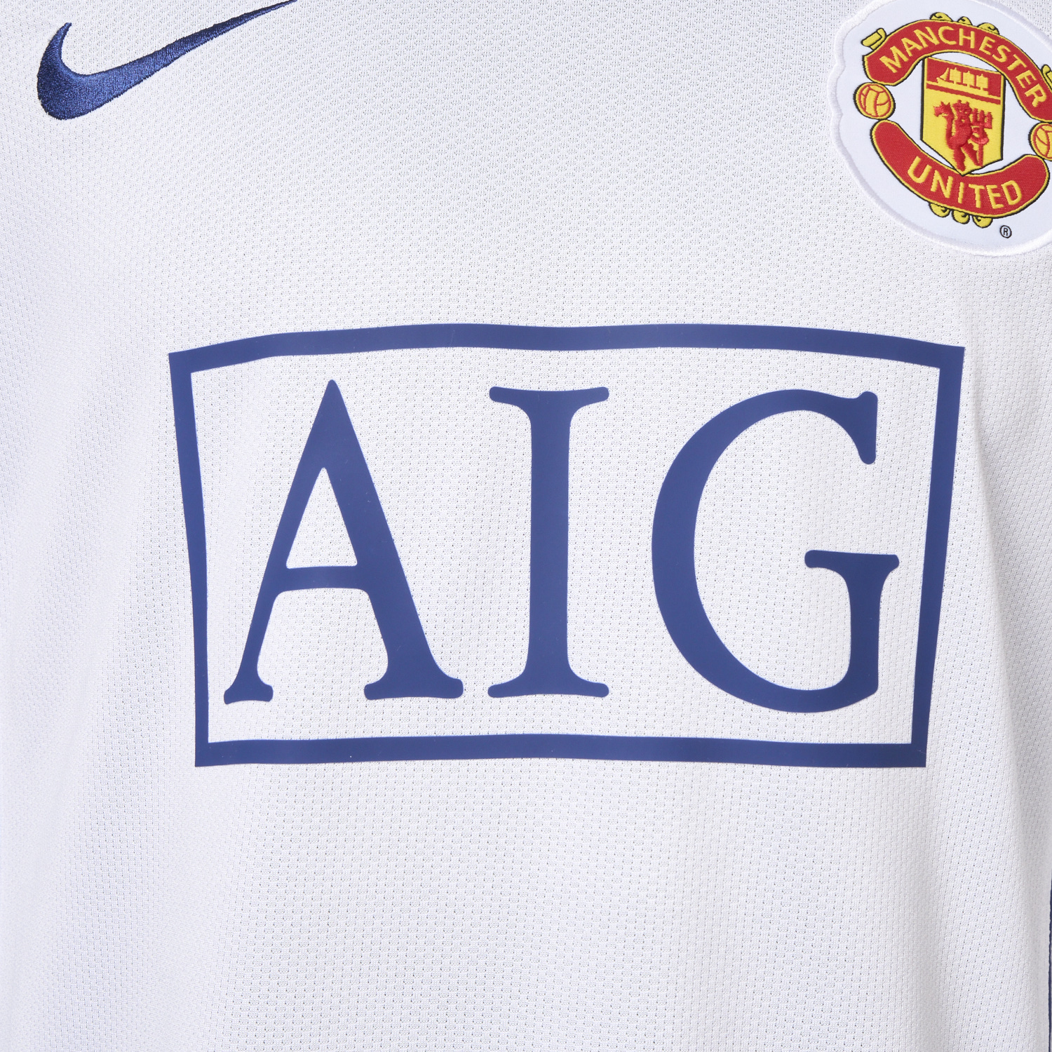 AlphaJersey-Retro Manchester United 2008-09 Away Long Sleeve Jersey - Player Version