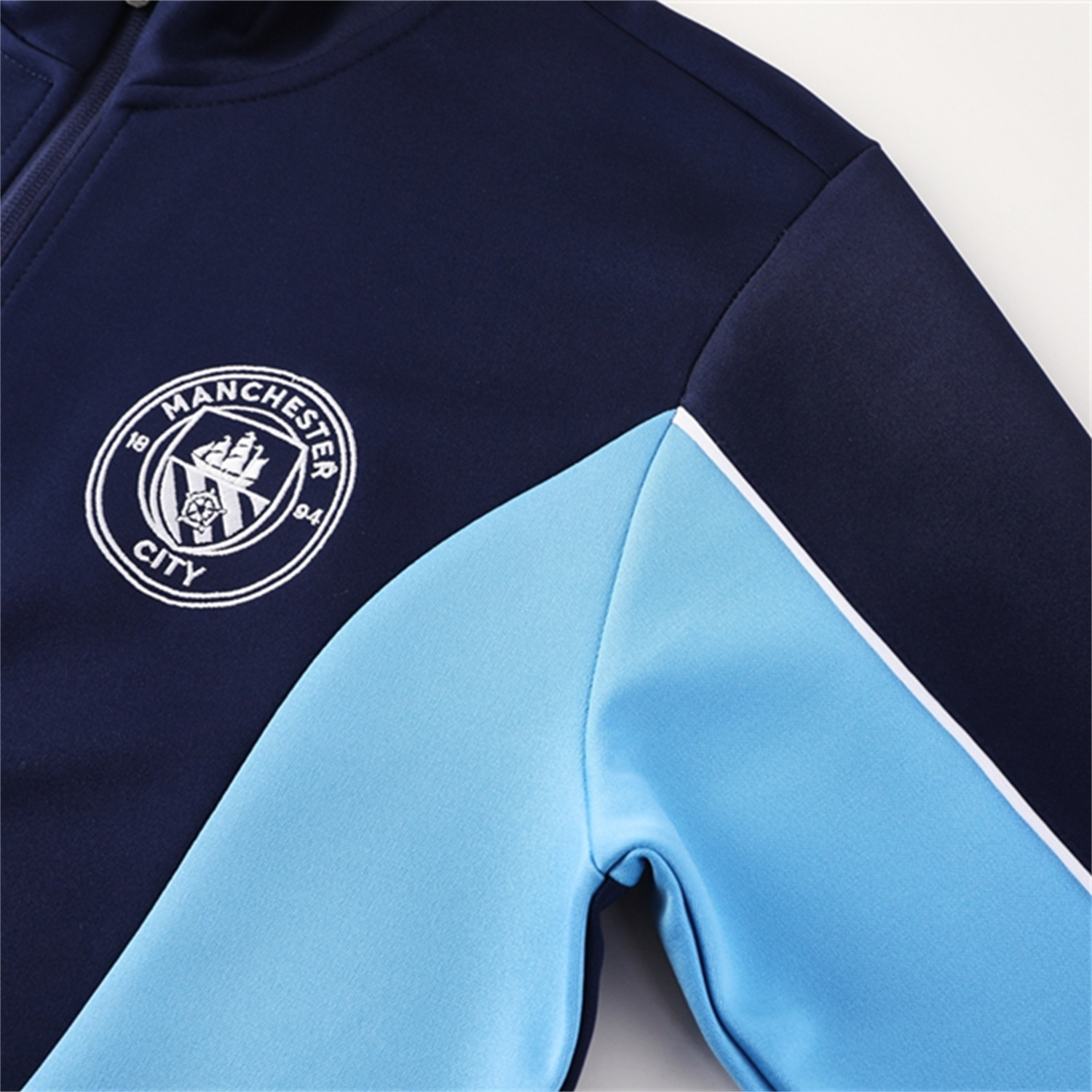 AlphaJersey-Manchester City 25-26 Jacket Training Tracksuit - Deep Blue Jackets & Pants