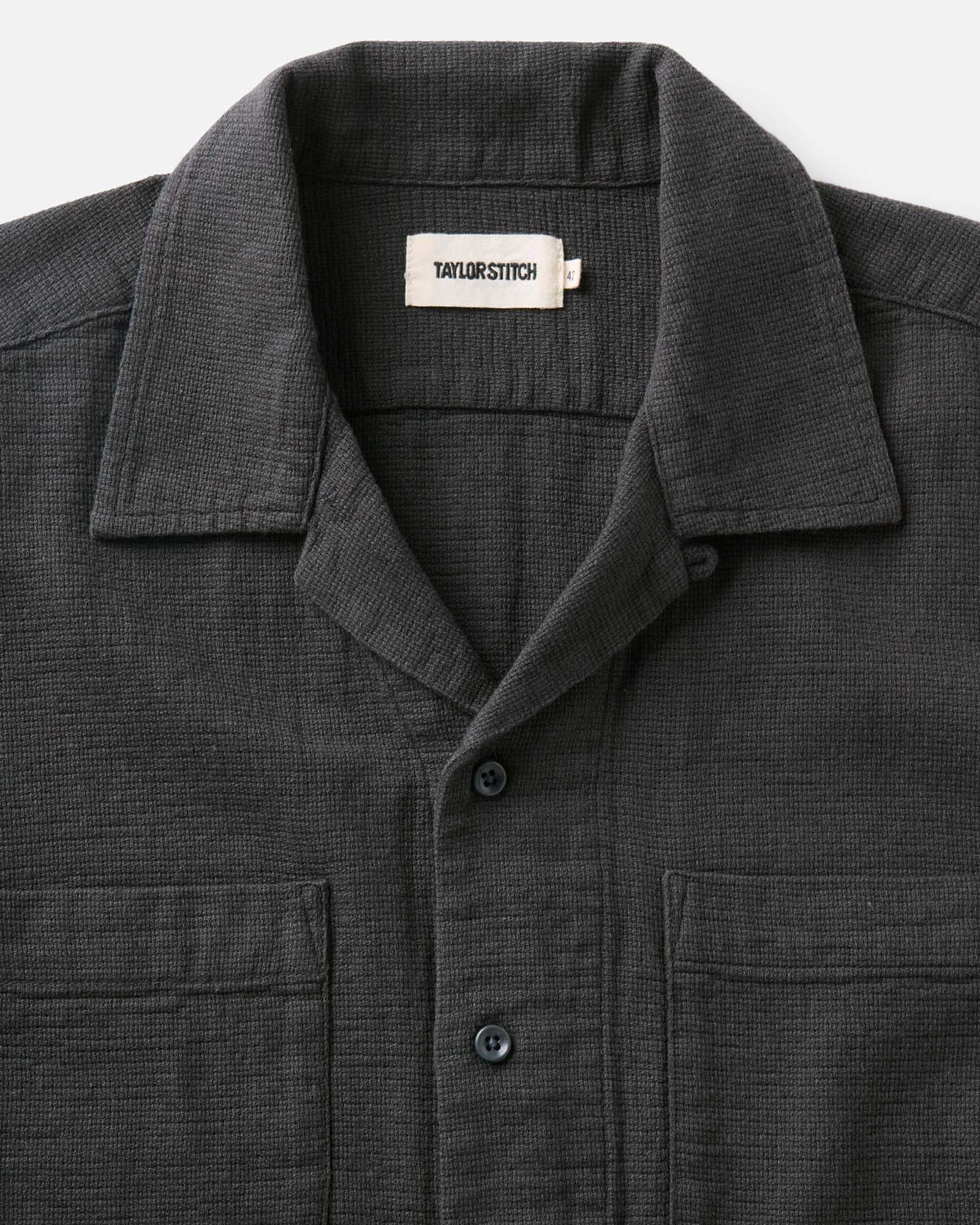 The Conrad Shirt in Faded Black Linen | Modern Menswear by yycbvcnbmmnbm
