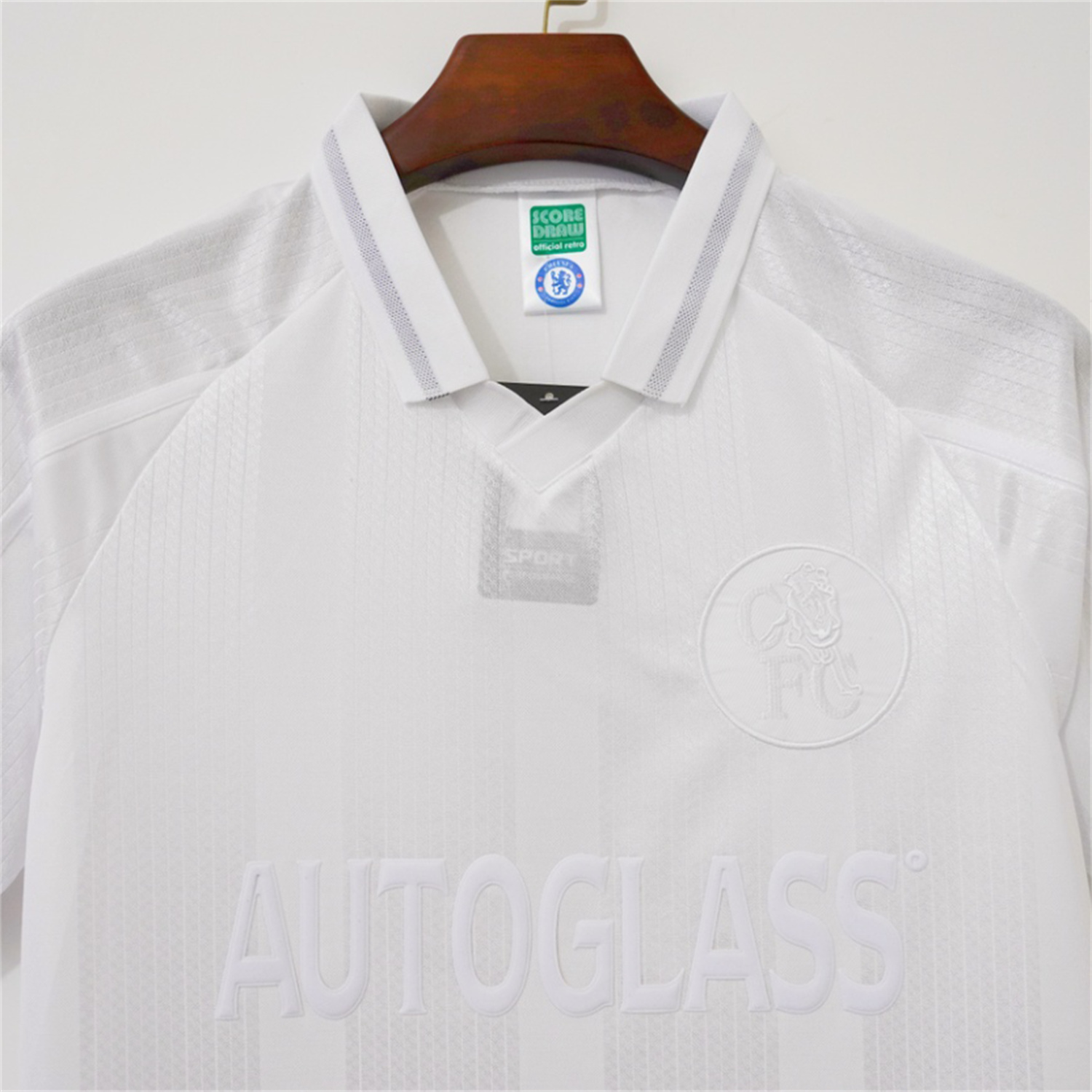 AlphaJersey-Retro C.H.E.L.S.E.A 1998 Pure White Special Jersey