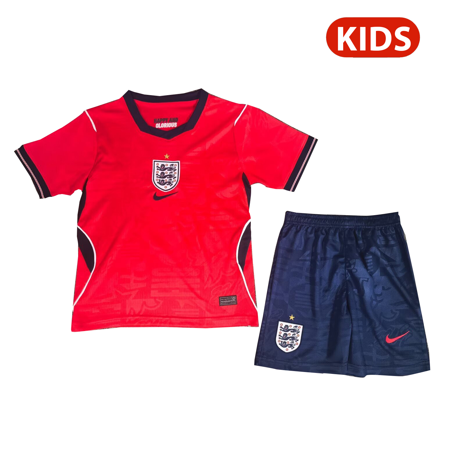 AlphaJersey-England 2026 Away Kids Kit