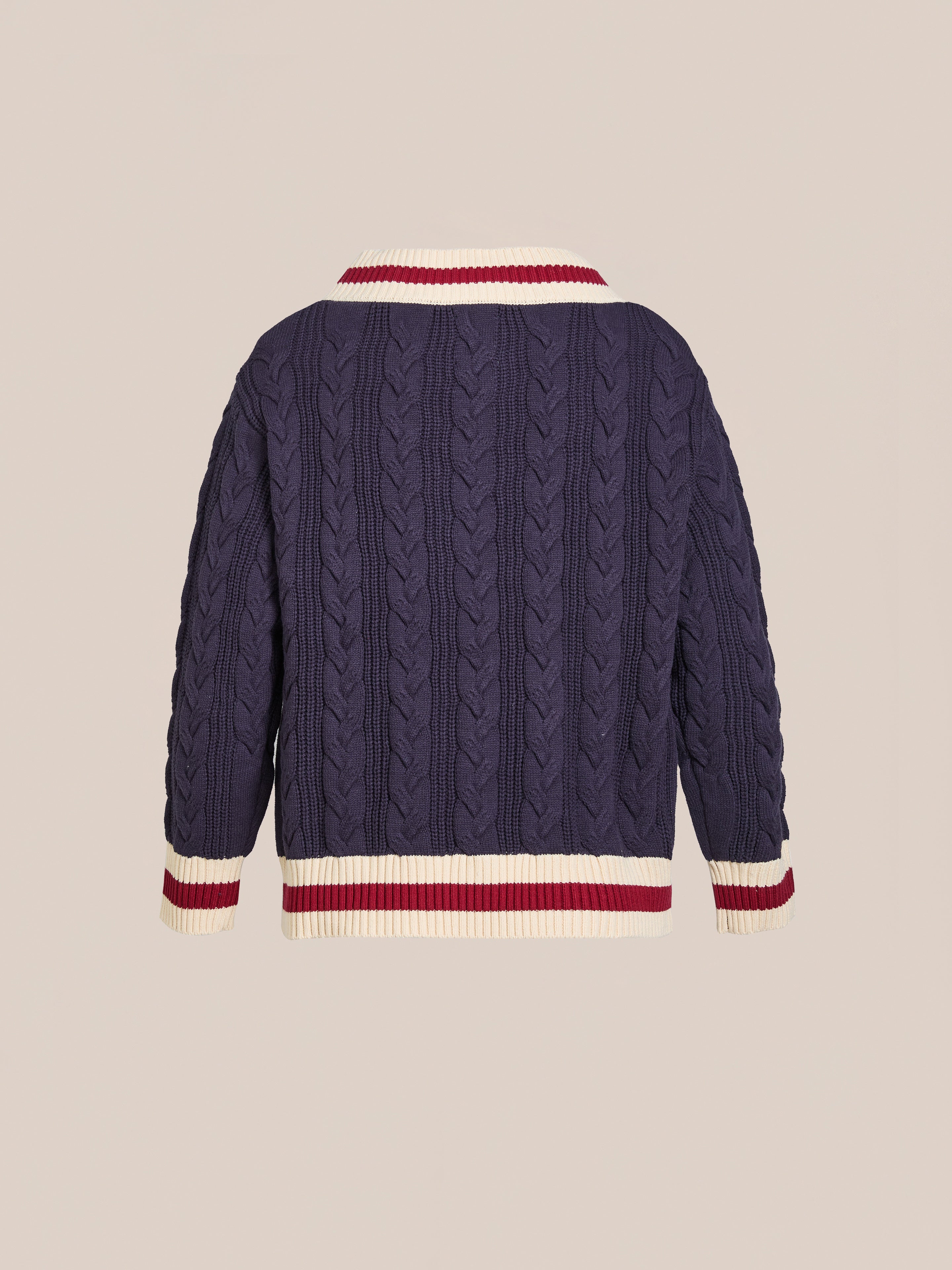 V-Neck Cricket Sweater | Modern Menswear by yycbvcnbmmnbm