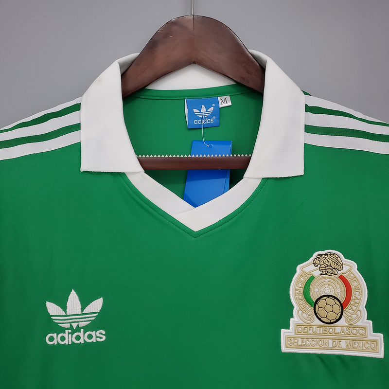 AlphaJersey-Retro Mexico 1986 Home Stadium Jersey