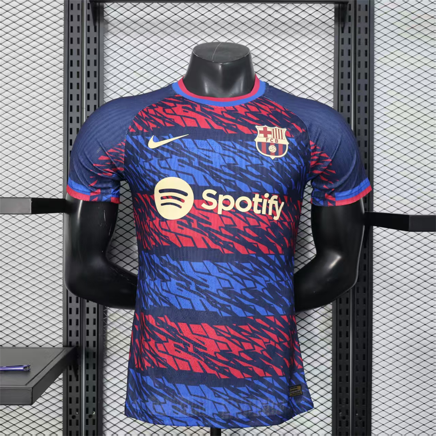 AlphaJersey-Barcelona 25-26 Red And Blue Surround Special Jersey - Player Version