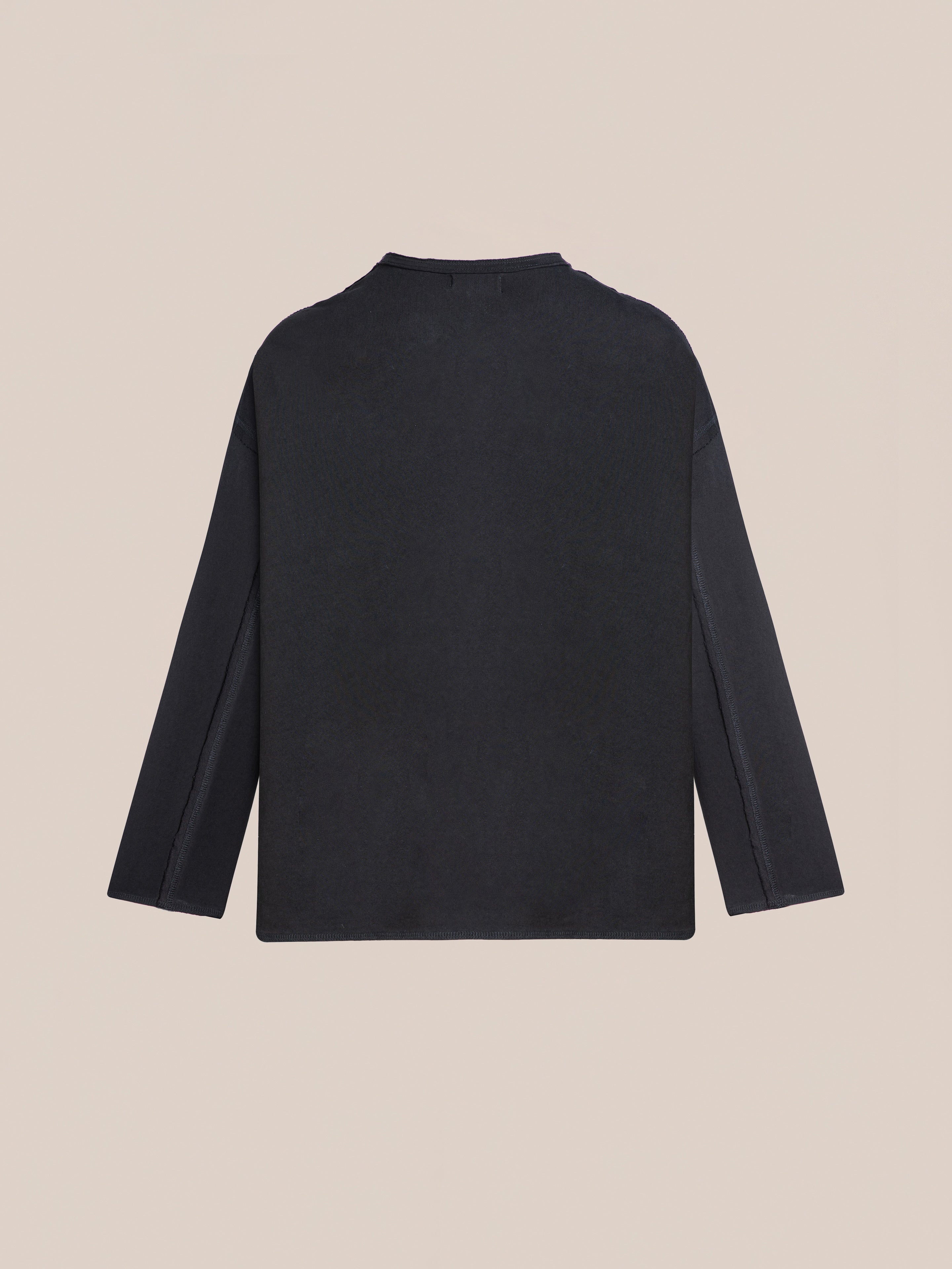 Reversed LS Tee | Modern Menswear by yycbvcnbmmnbm