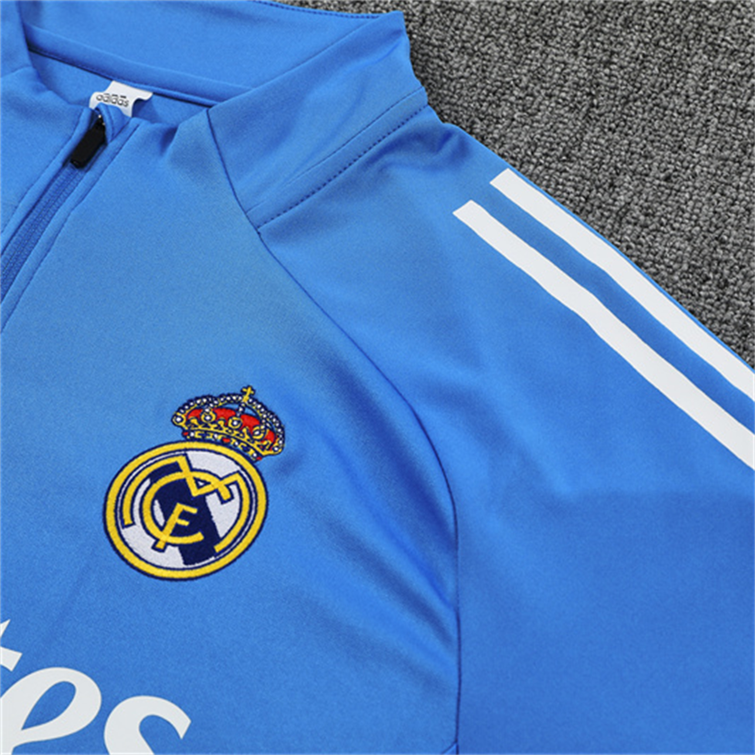 AlphaJersey-Real Madrid 25-26 Long Sleeve Training Set - Bright Blue Top & Pants