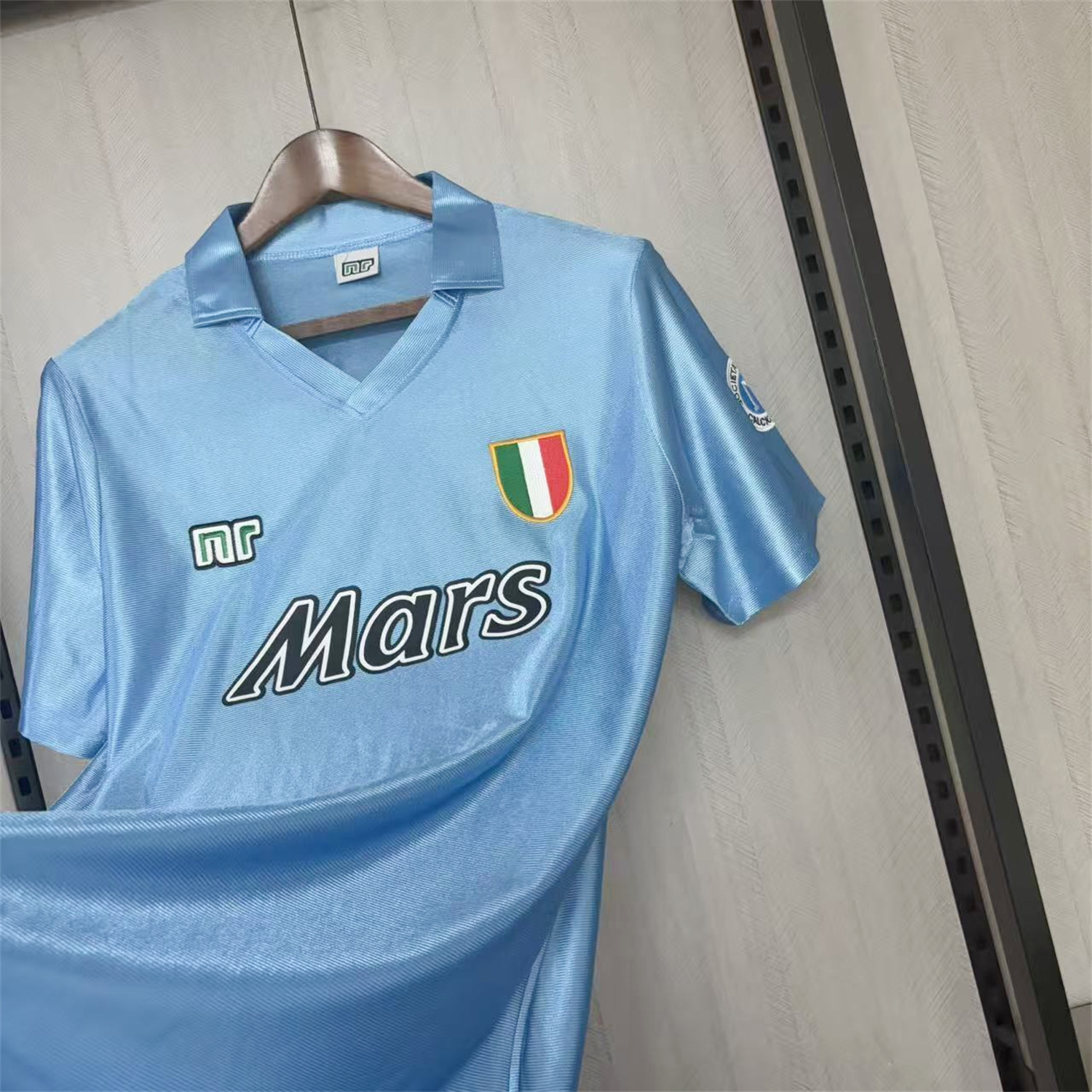 AlphaJersey-Retro Napoli 1990-91 Home Blue Jersey