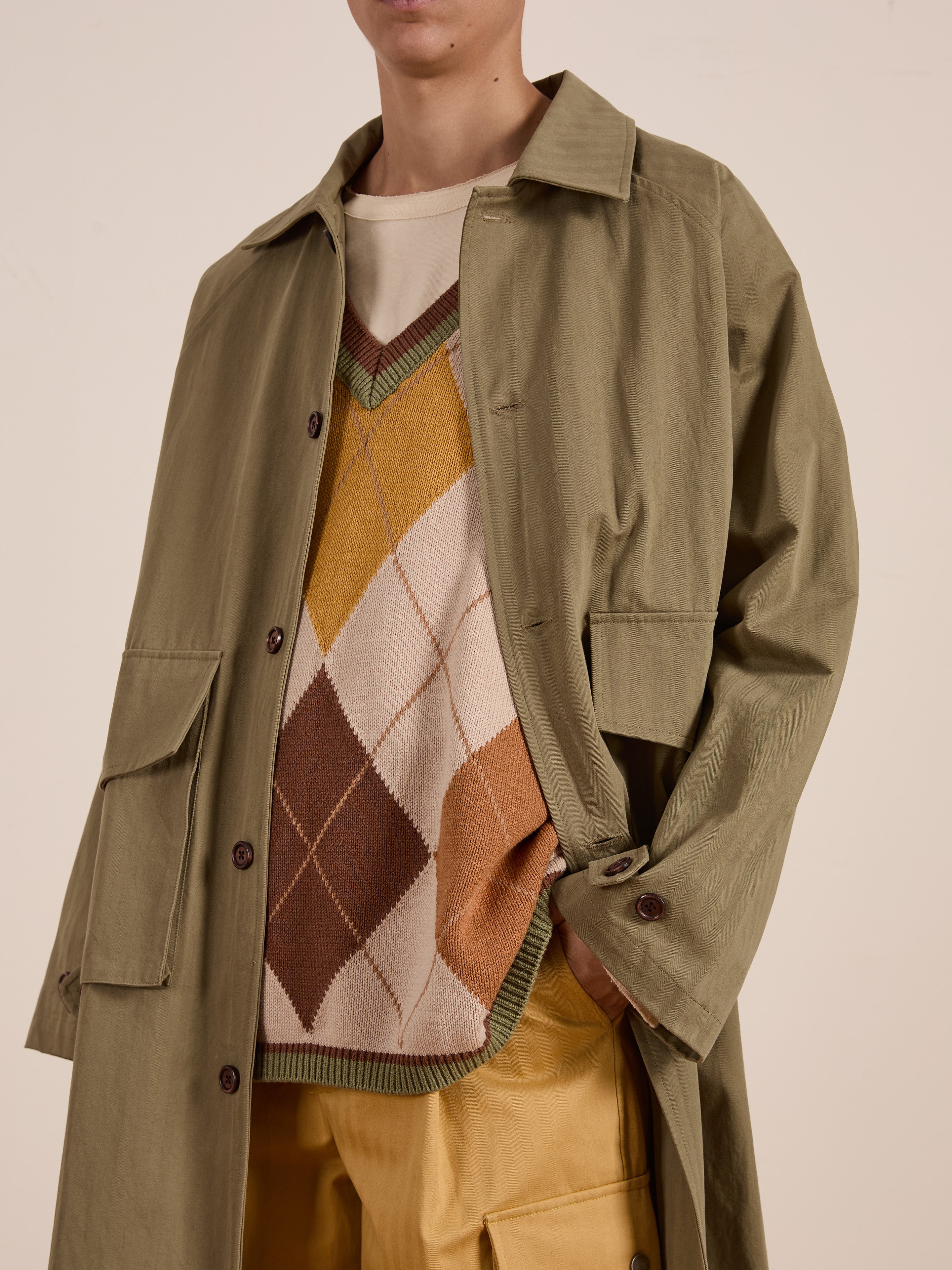 Argyle Knit Vest | Modern Menswear by yycbvcnbmmnbm