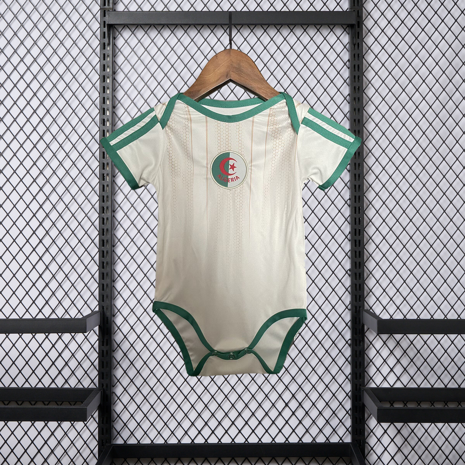 AlphaJersey-Algeria 2026 Home Baby Crawling Suit