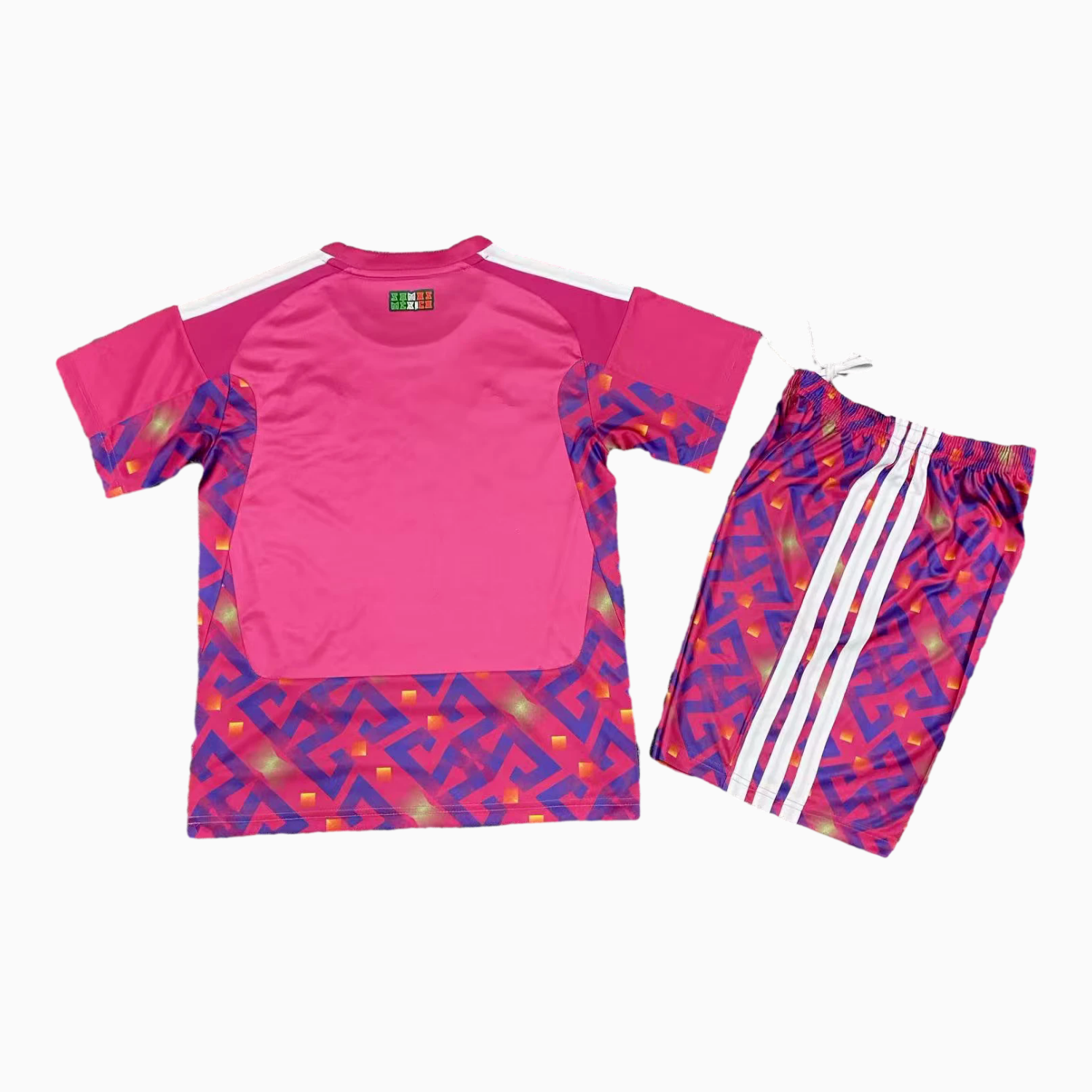 AlphaJersey-Mexico 2026 Goalkeeper Pink Kids Kit