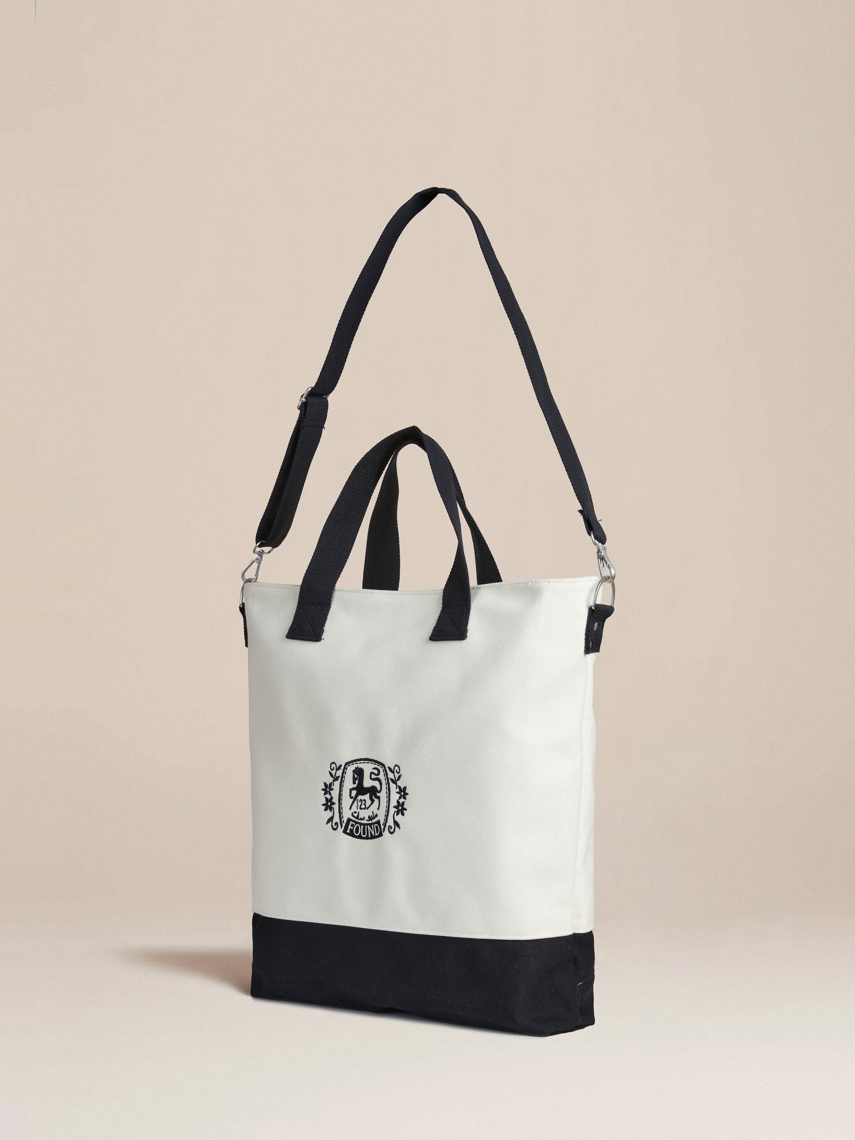 Horse Logo Crest Canvas Bag | Modern Menswear by yycbvcnbmmnbm