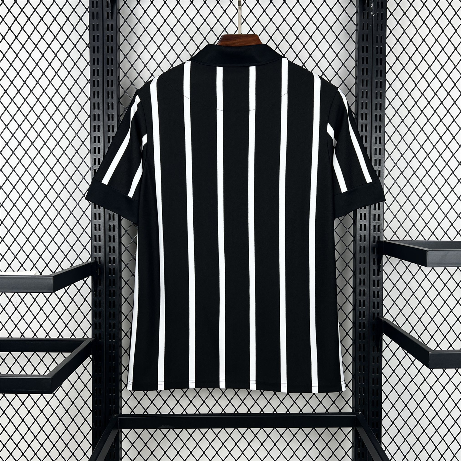 AlphaJersey-Retro Corinthians 2012 Black And White Special Jersey