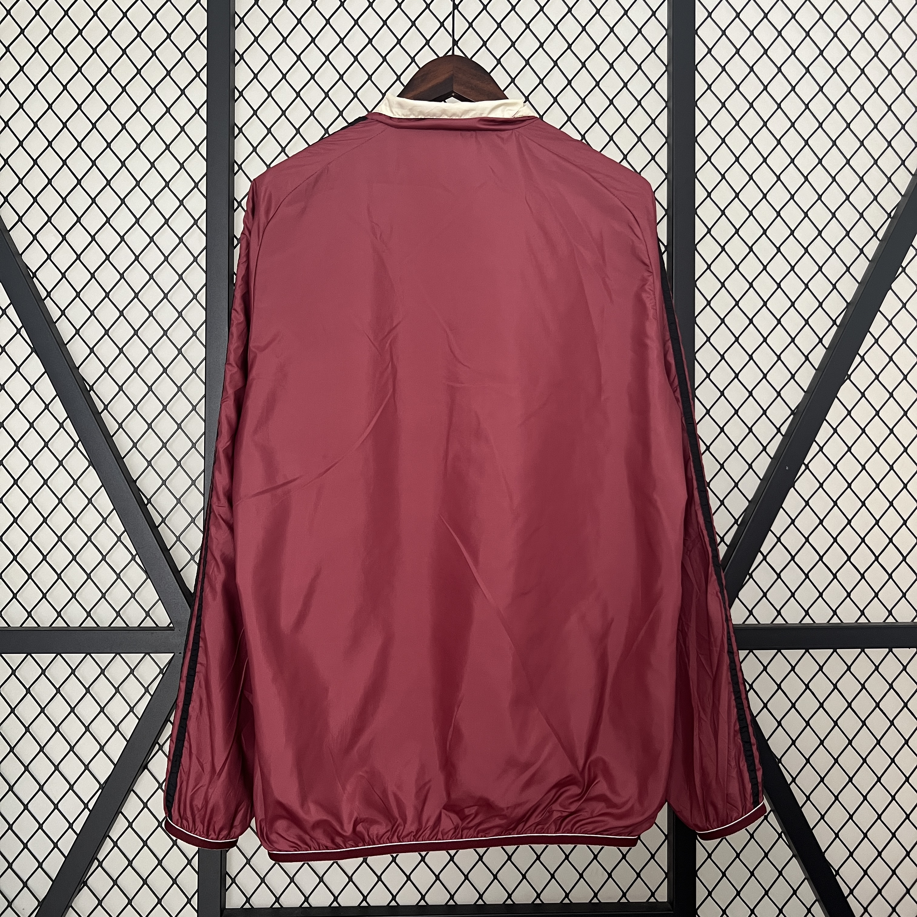 AlphaJersey-Belgium 2024 Double Sided Reversible Windbreaker - Red & Yellow