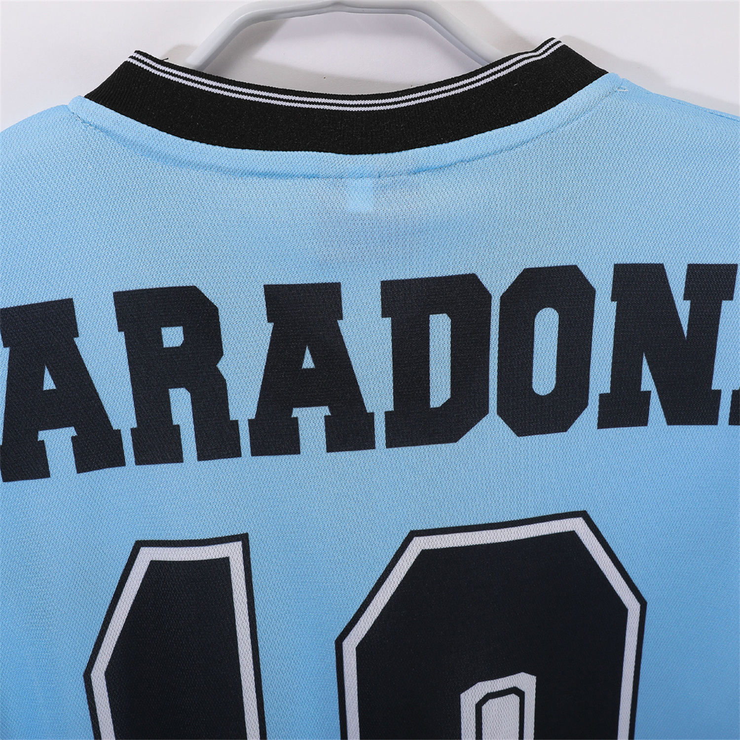 AlphaJersey-Retro Argentina 2001 Home Maradona Commemorative Jersey