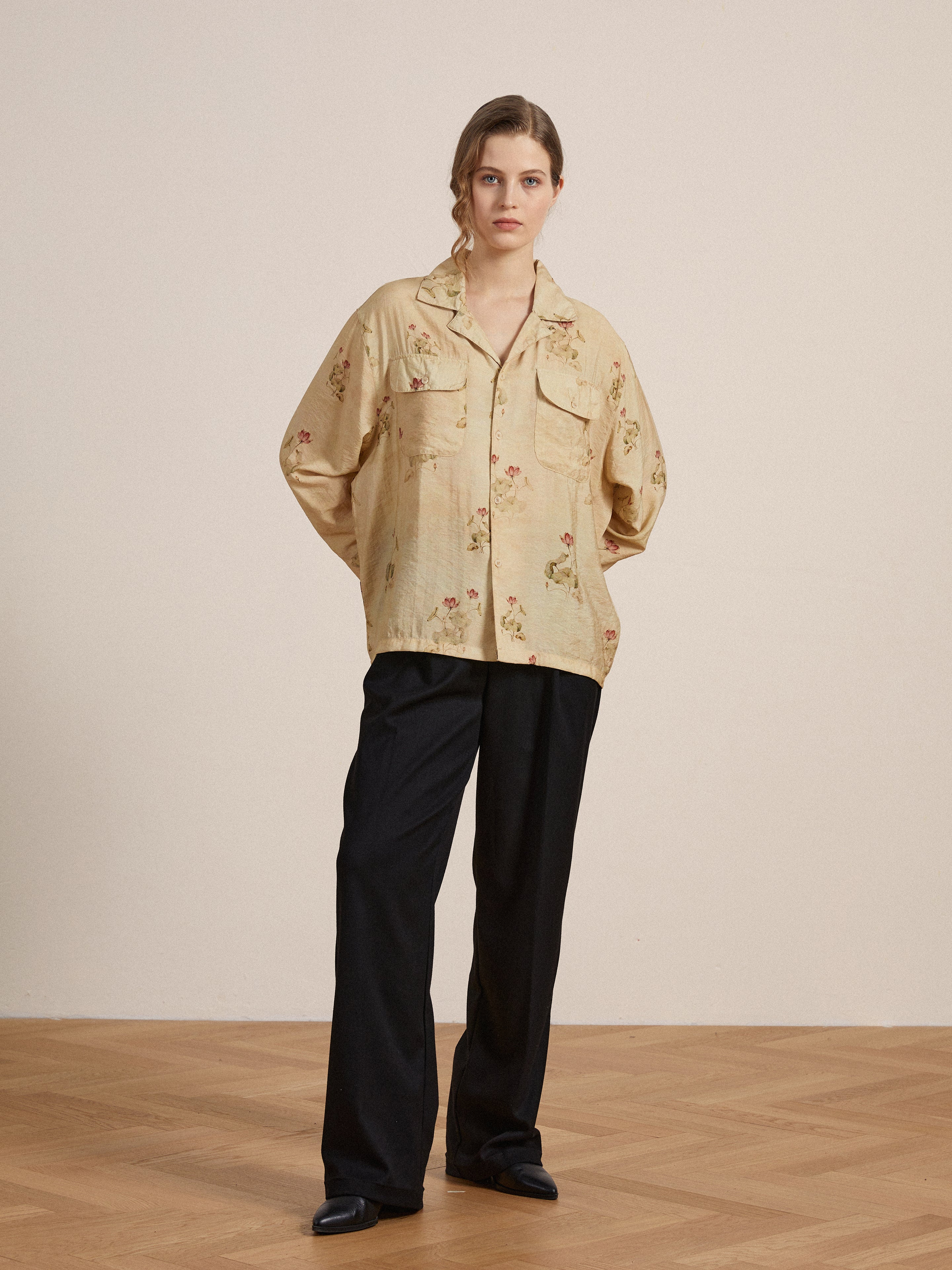Lotus LS Camp Shirt | Modern Menswear by yycbvcnbmmnbm