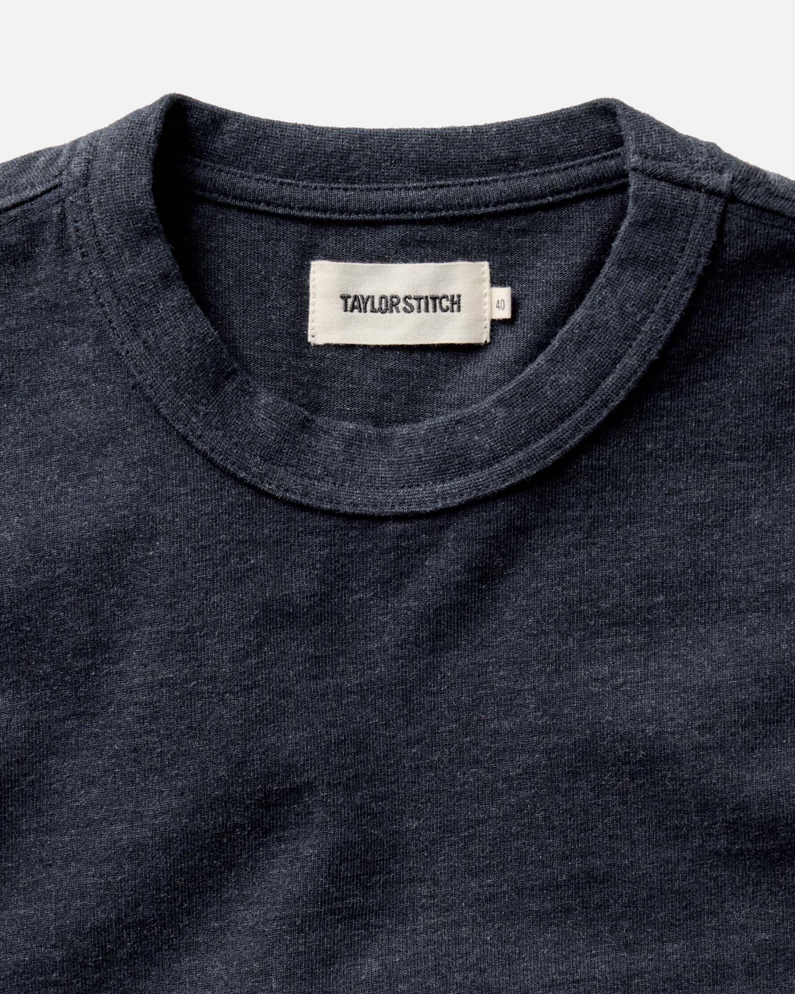 The Organic Cotton Shop Tee in Navy Twist | Modern Menswear by yycbvcnbmmnbm