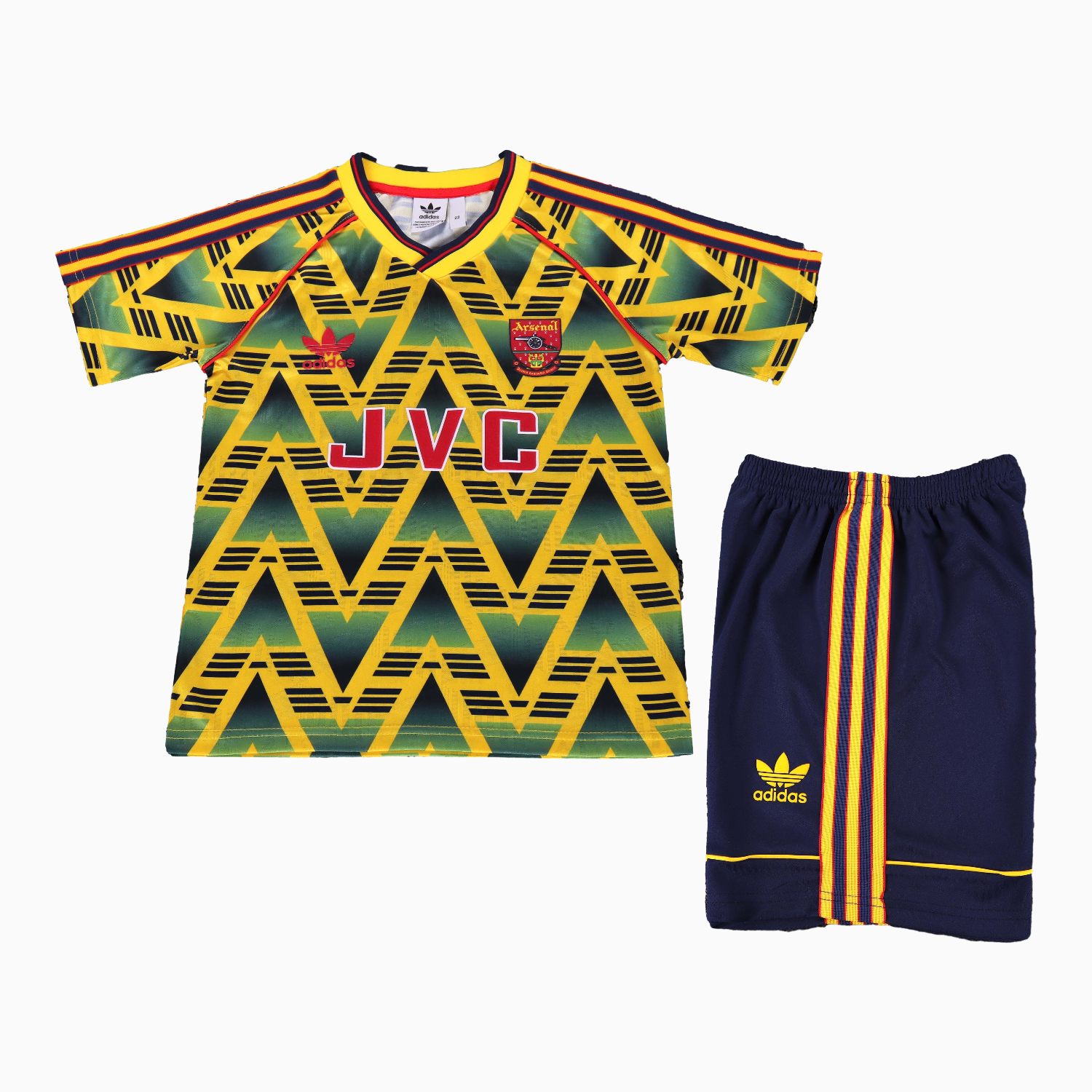 AlphaJersey-Retro Arsenal 1991-93 Away Kids Kit