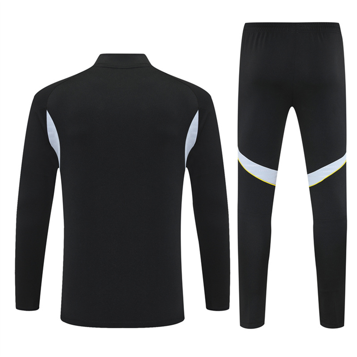 AlphaJersey-Real Madrid 25-26 Kid Long Sleeves Training Set - Black Top & Black Pants