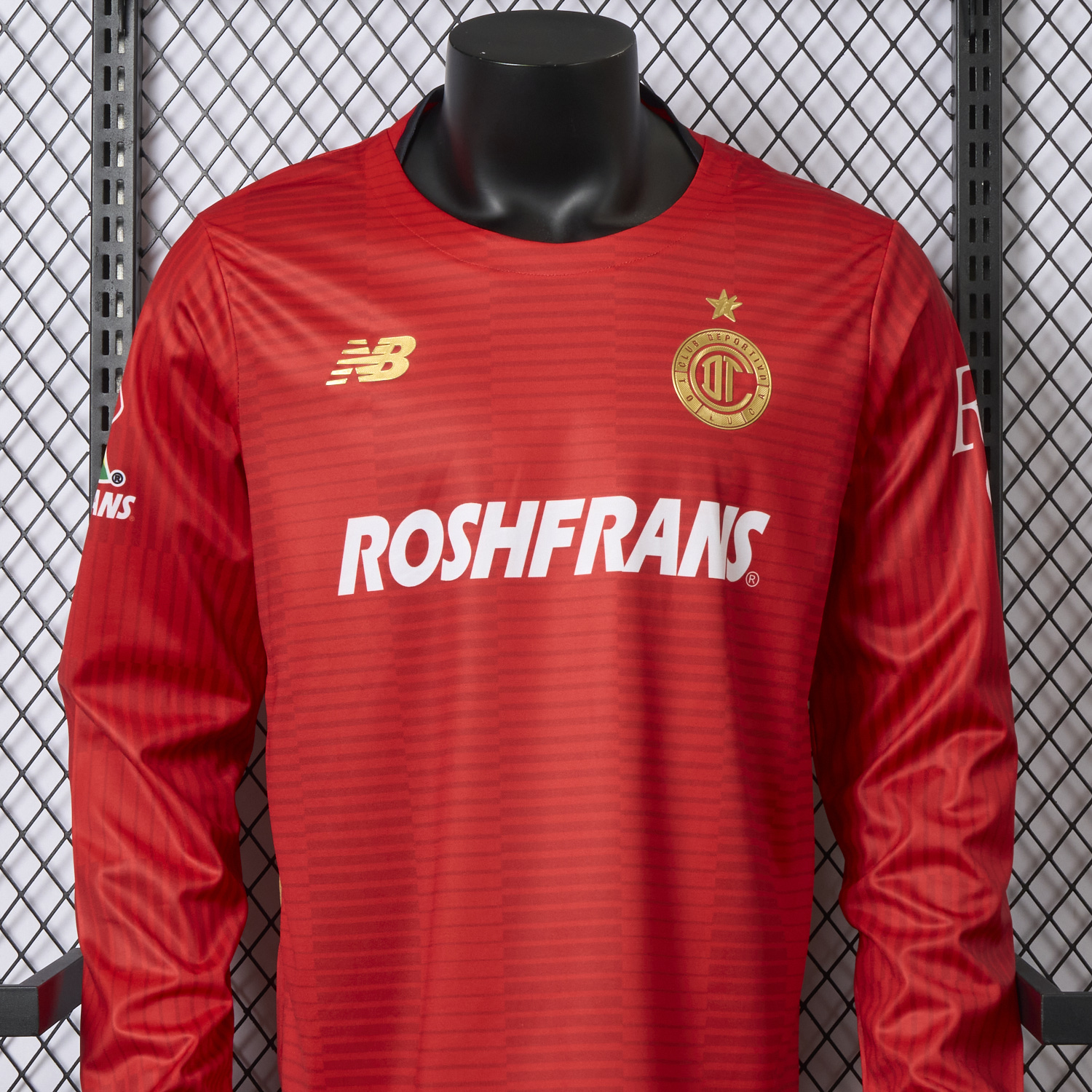 AlphaJersey-Toluca 25-26 Home Long Sleeves Jersey - Player Version
