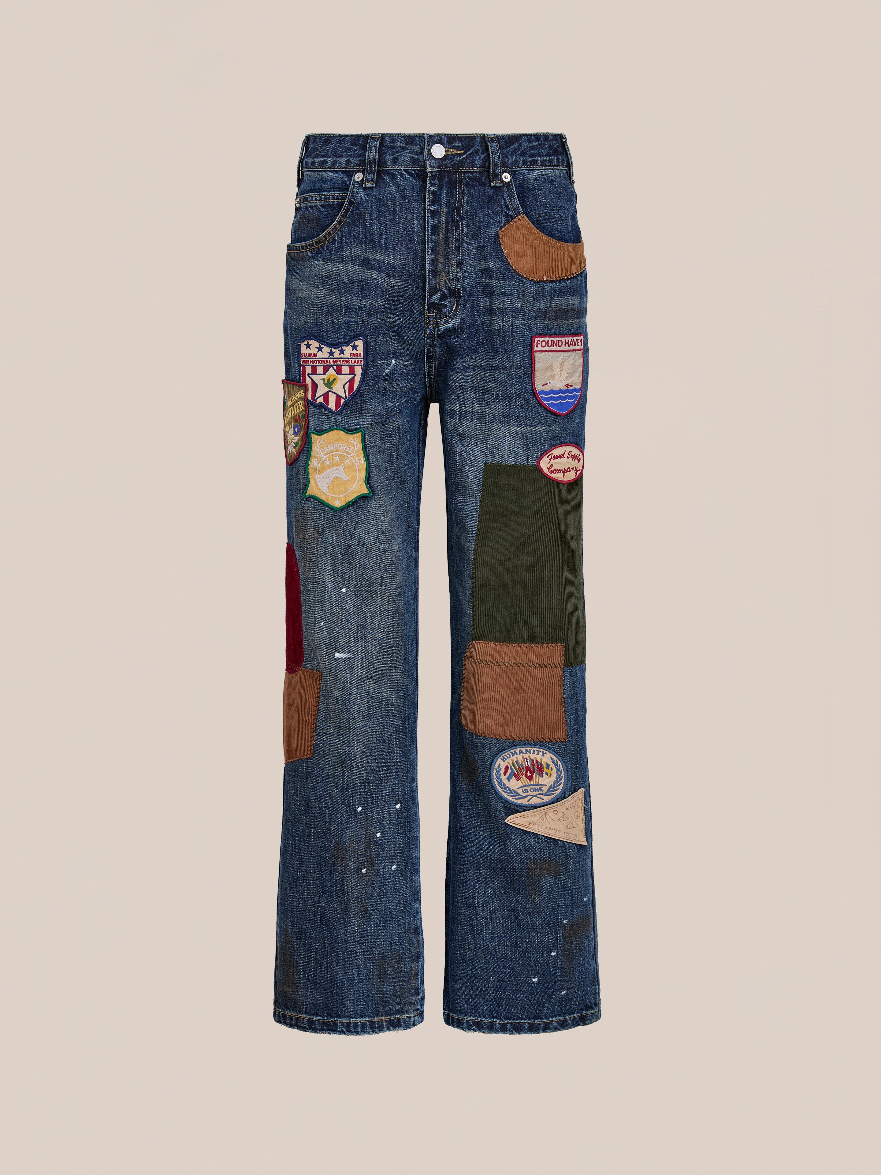 Patchwork Jeans | Modern Menswear by yycbvcnbmmnbm