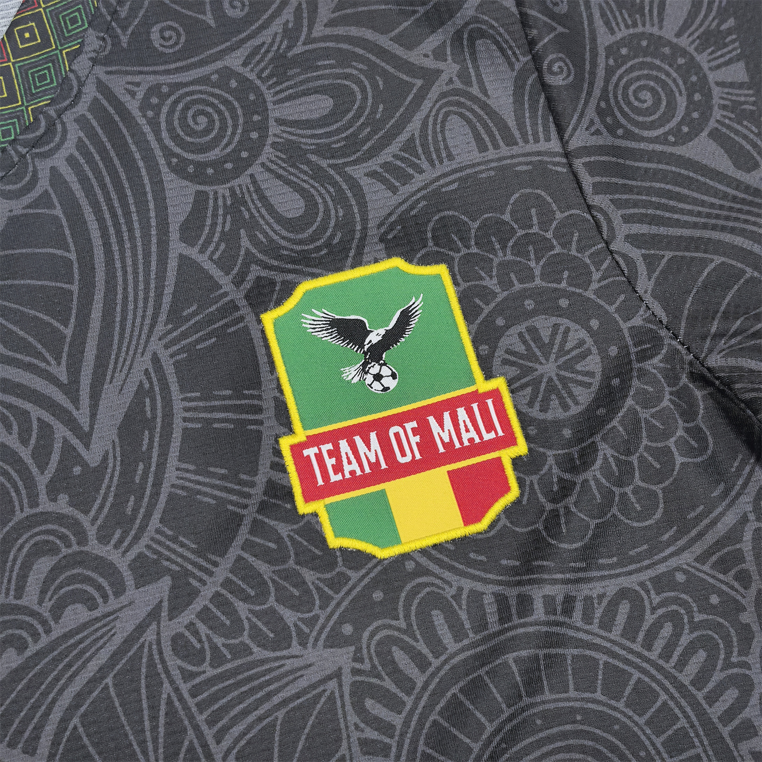 AlphaJersey-Mali 25-26 Black Special Jersey - Fans Version