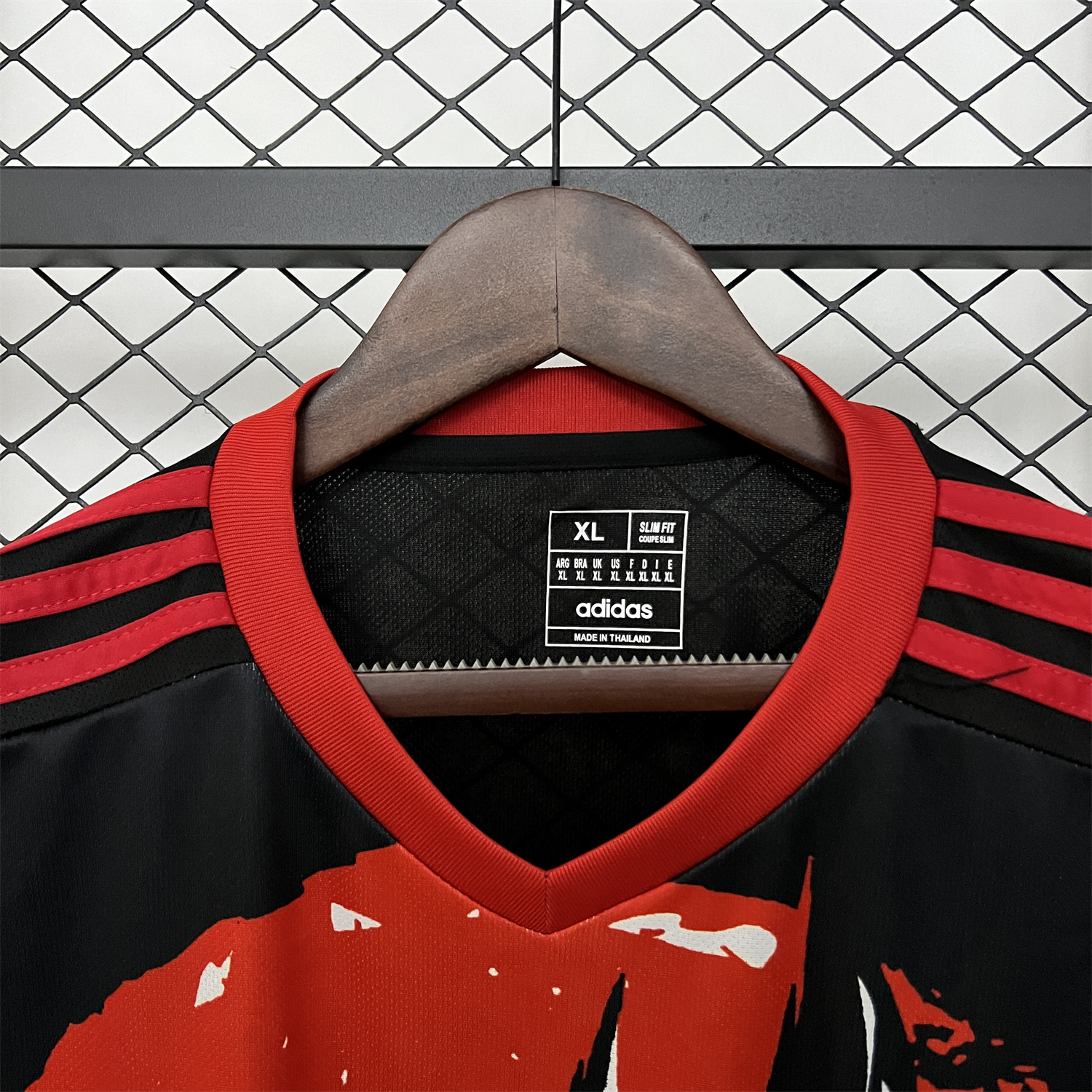 AlphaJersey-Japan 2024 Black Red Son Goku Jersey - Fans Version